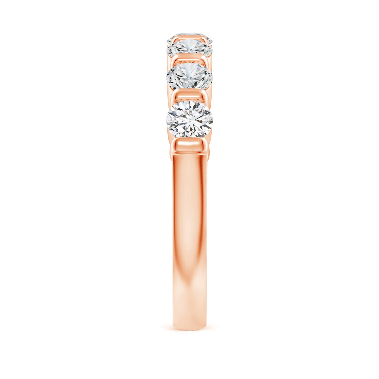 H, SI2 / 1.02 CT / 14 KT Rose Gold