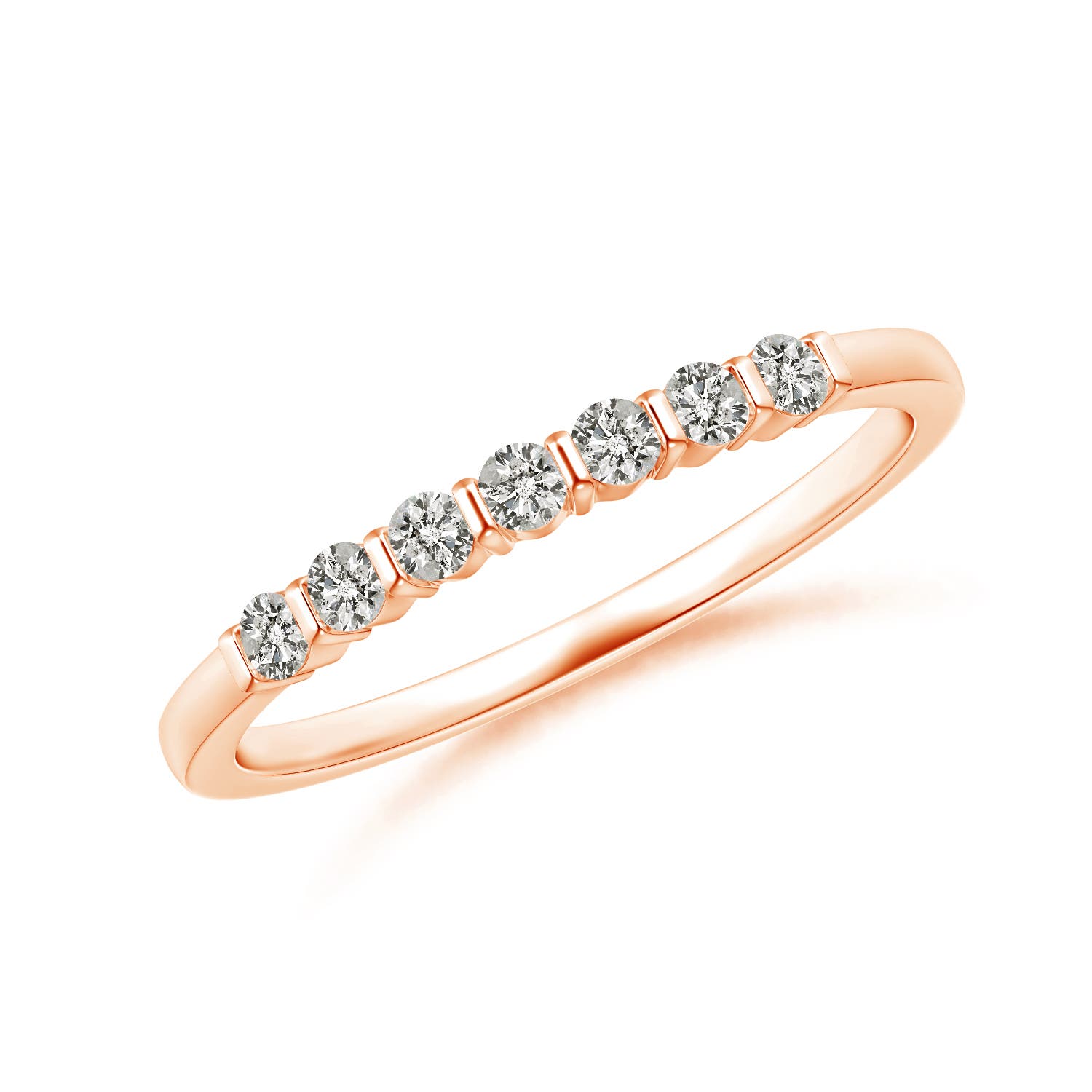 K, I3 / 0.2 CT / 14 KT Rose Gold