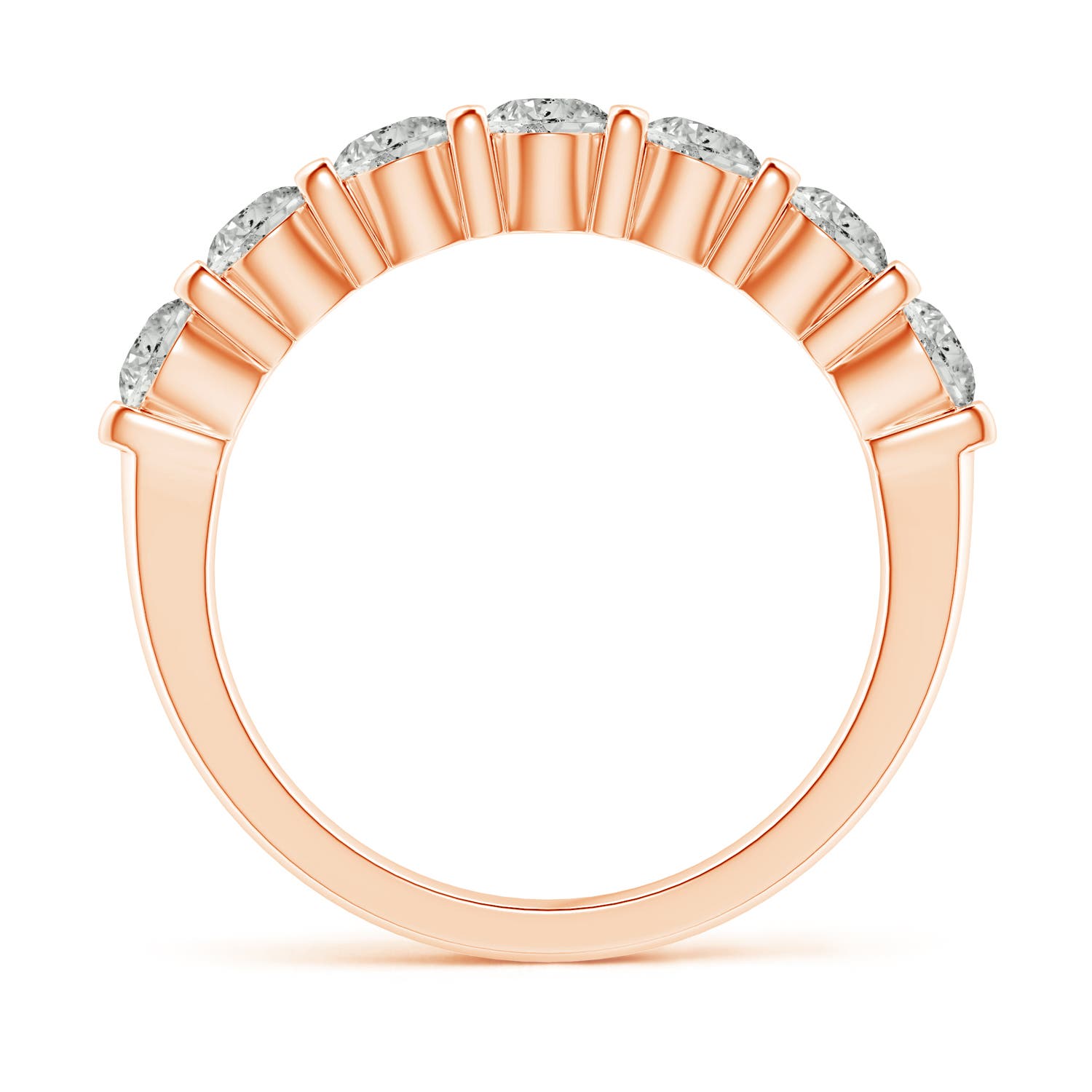 K, I3 / 1.02 CT / 14 KT Rose Gold