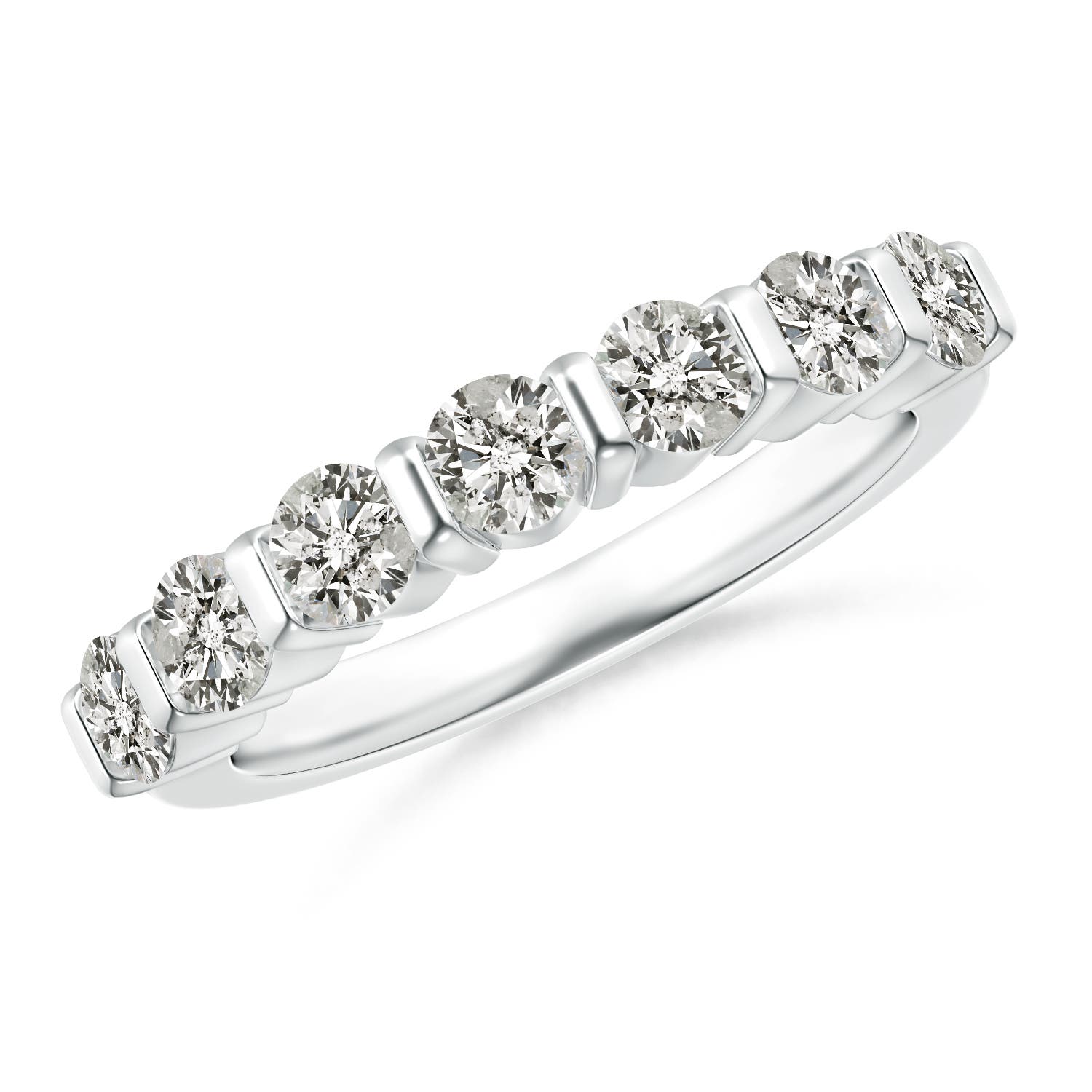 K, I3 / 1.02 CT / 14 KT White Gold