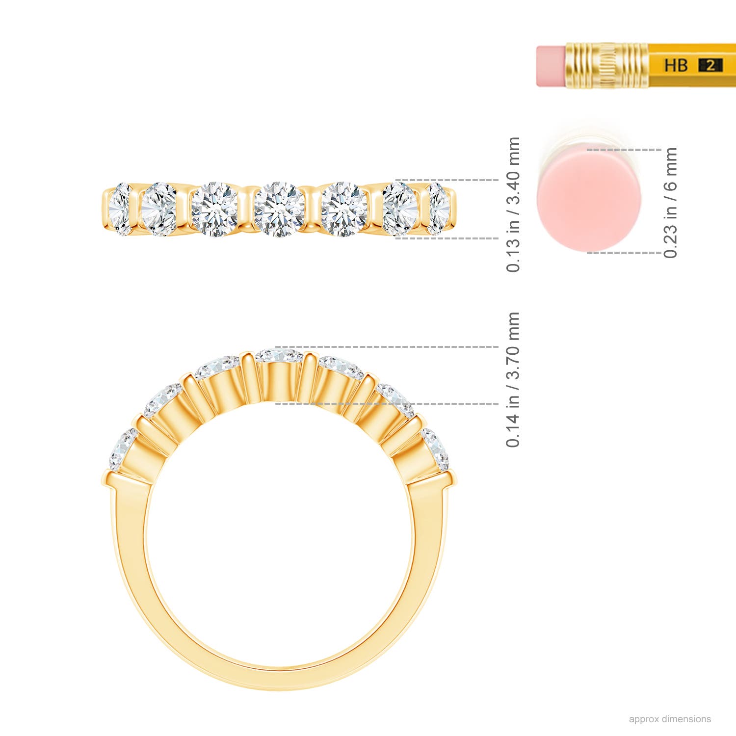 G, VS2 / 1.02 CT / 14 KT Yellow Gold