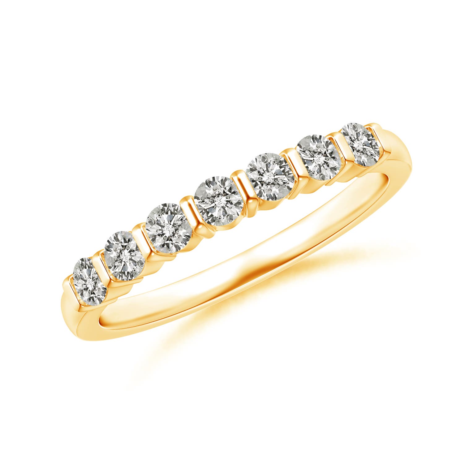 K, I3 / 0.48 CT / 14 KT Yellow Gold