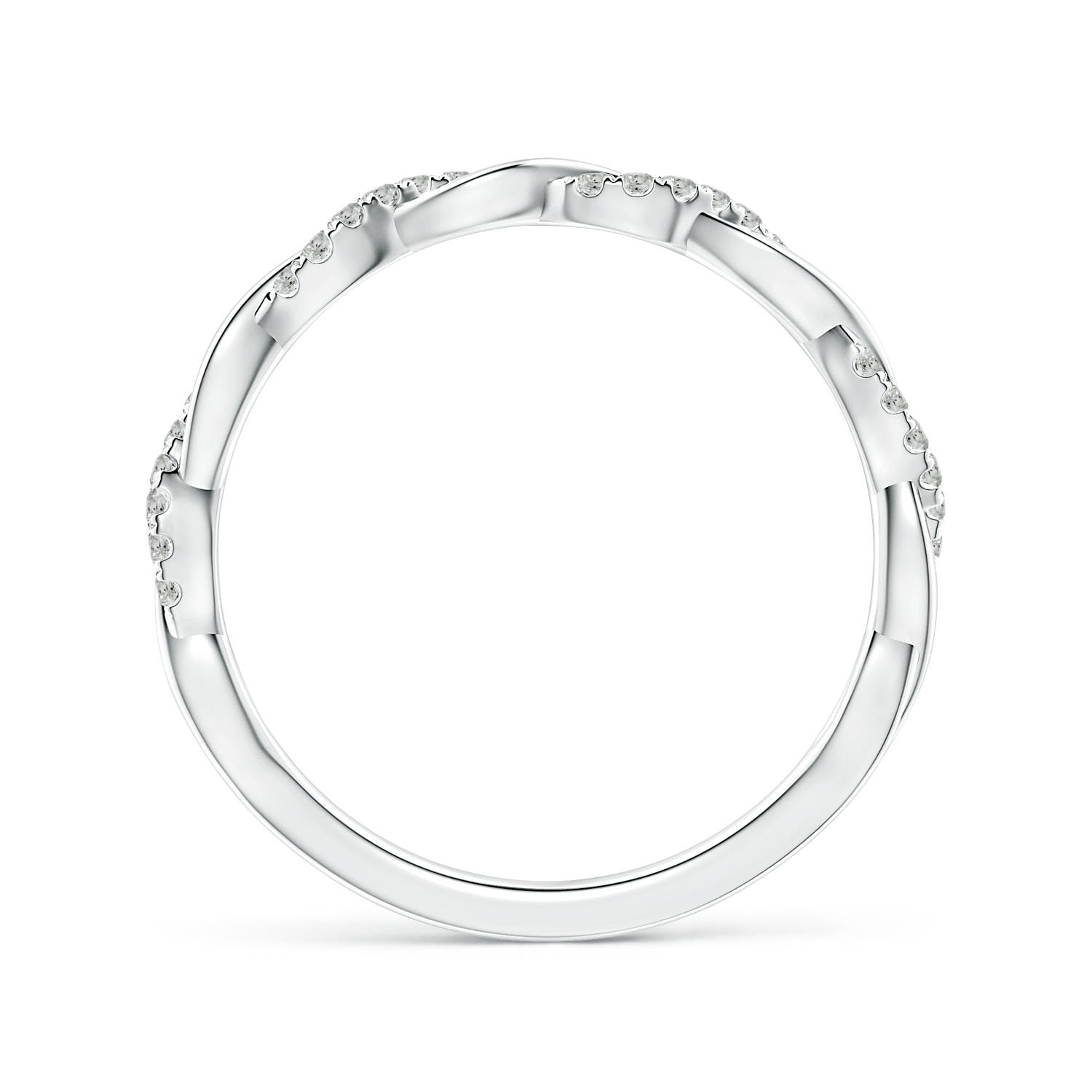 K, I3 / 0.14 CT / 14 KT White Gold