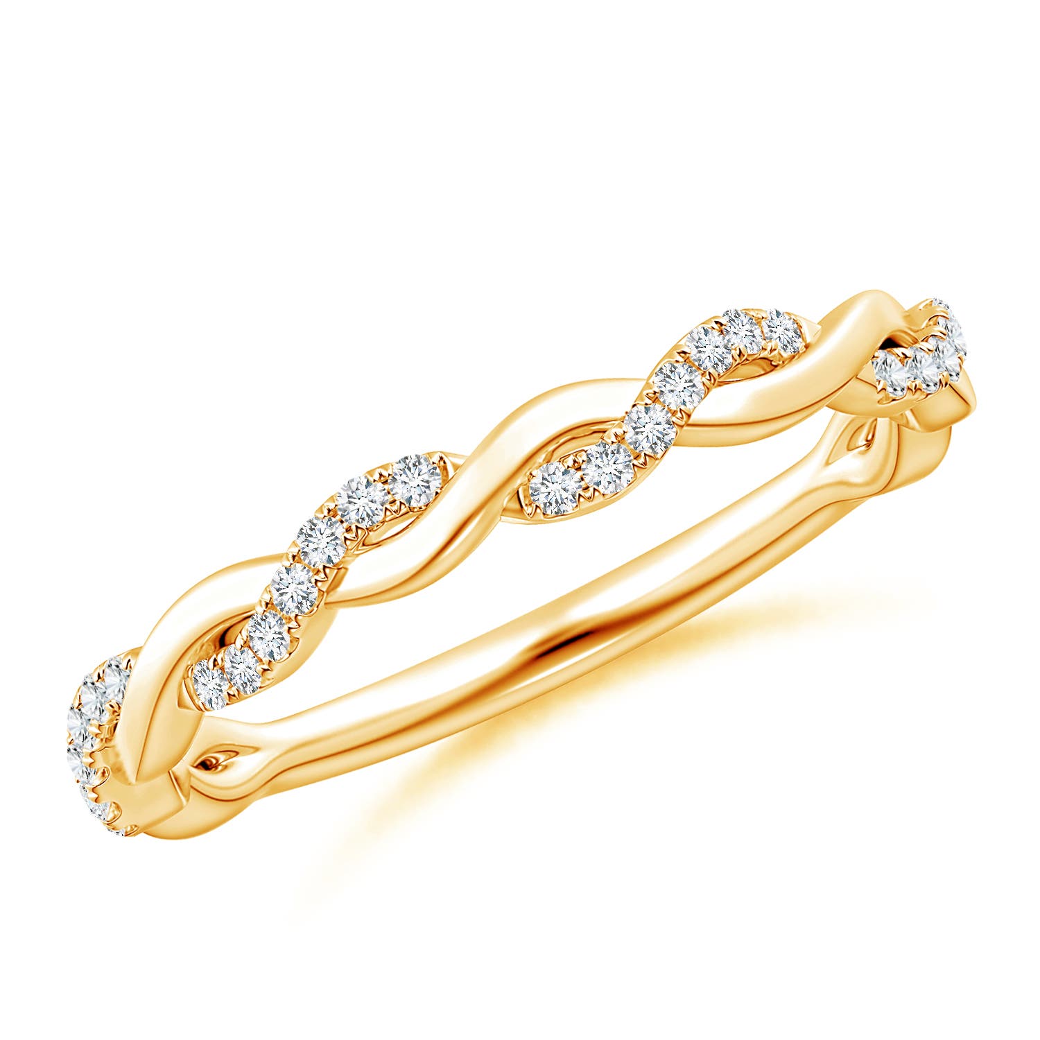 G, VS2 / 0.14 CT / 14 KT Yellow Gold