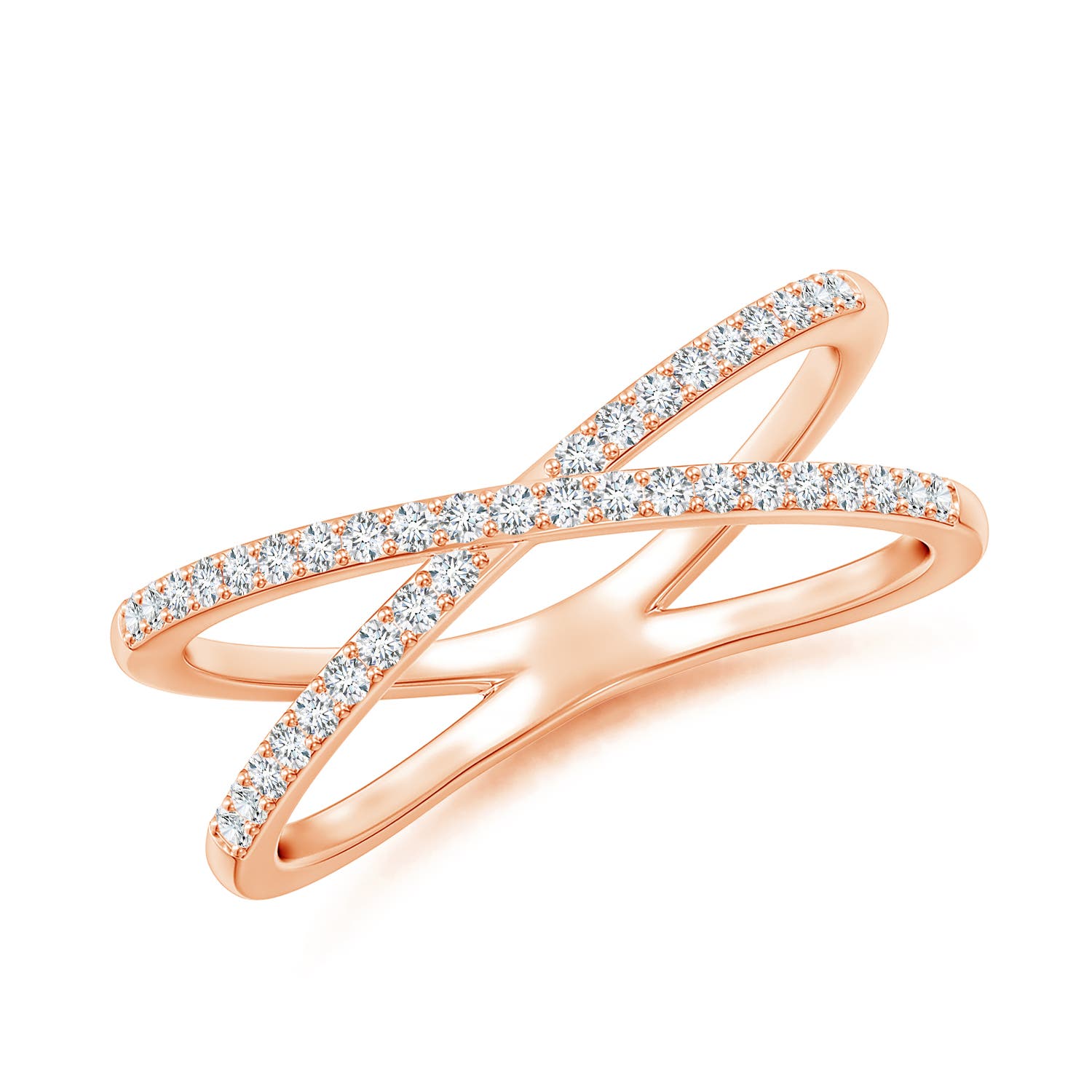 G, VS2 / 0.27 CT / 14 KT Rose Gold