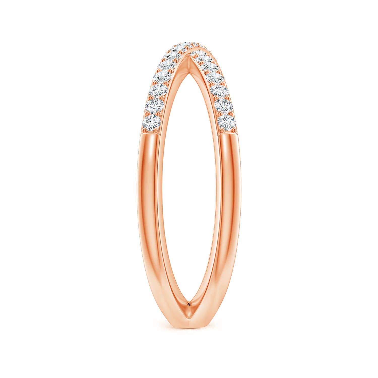 G, VS2 / 0.34 CT / 14 KT Rose Gold