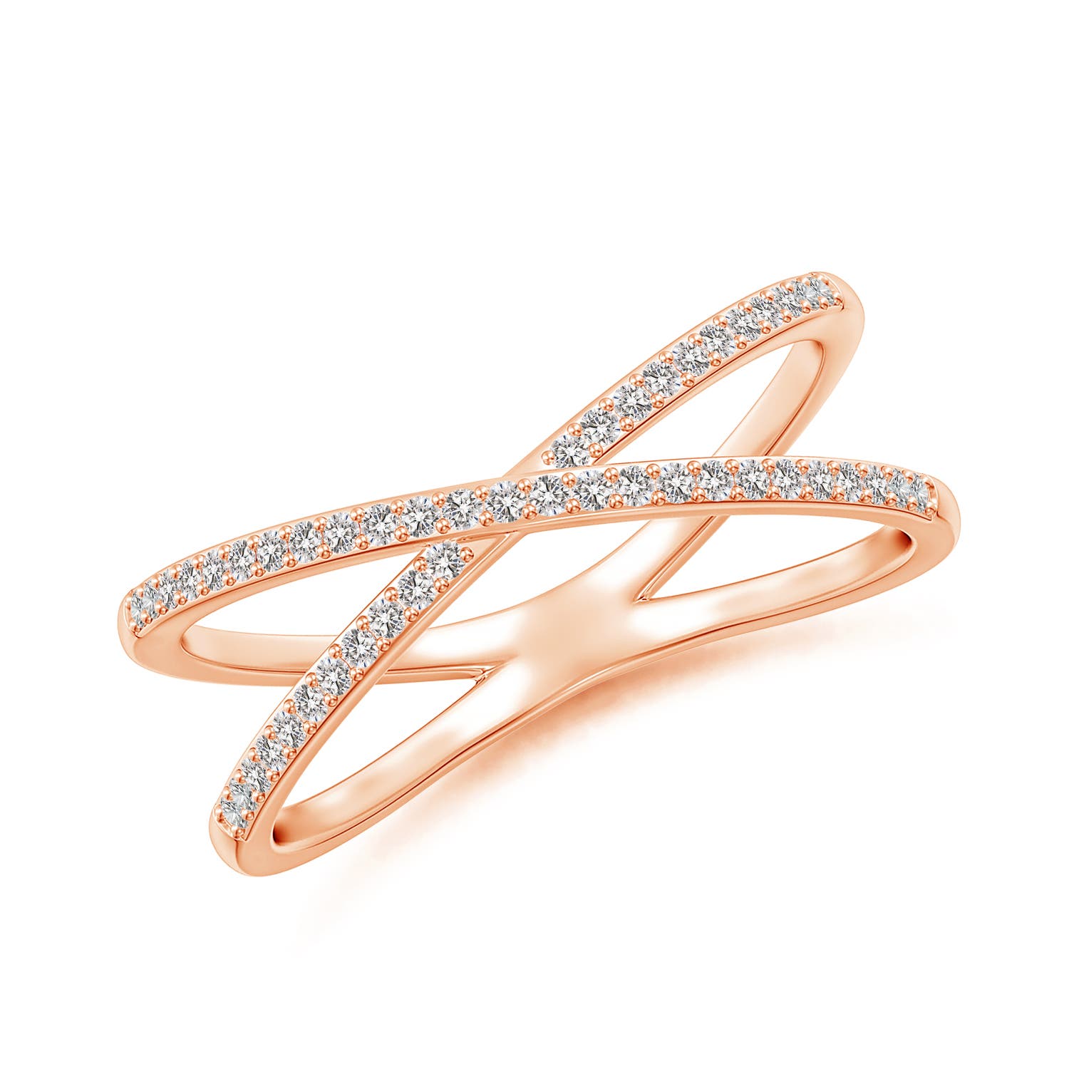 I-J, I1-I2 / 0.16 CT / 14 KT Rose Gold