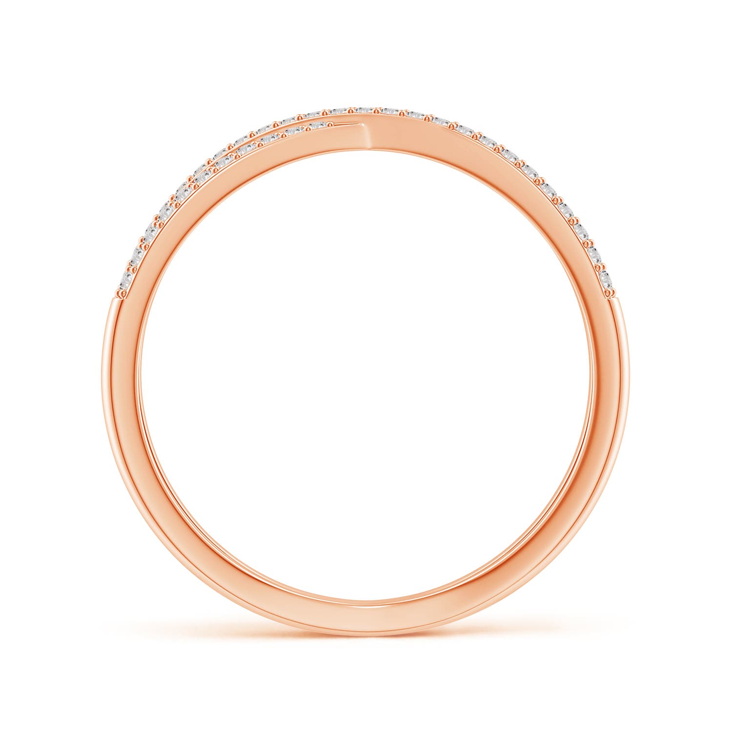 I-J, I1-I2 / 0.16 CT / 14 KT Rose Gold