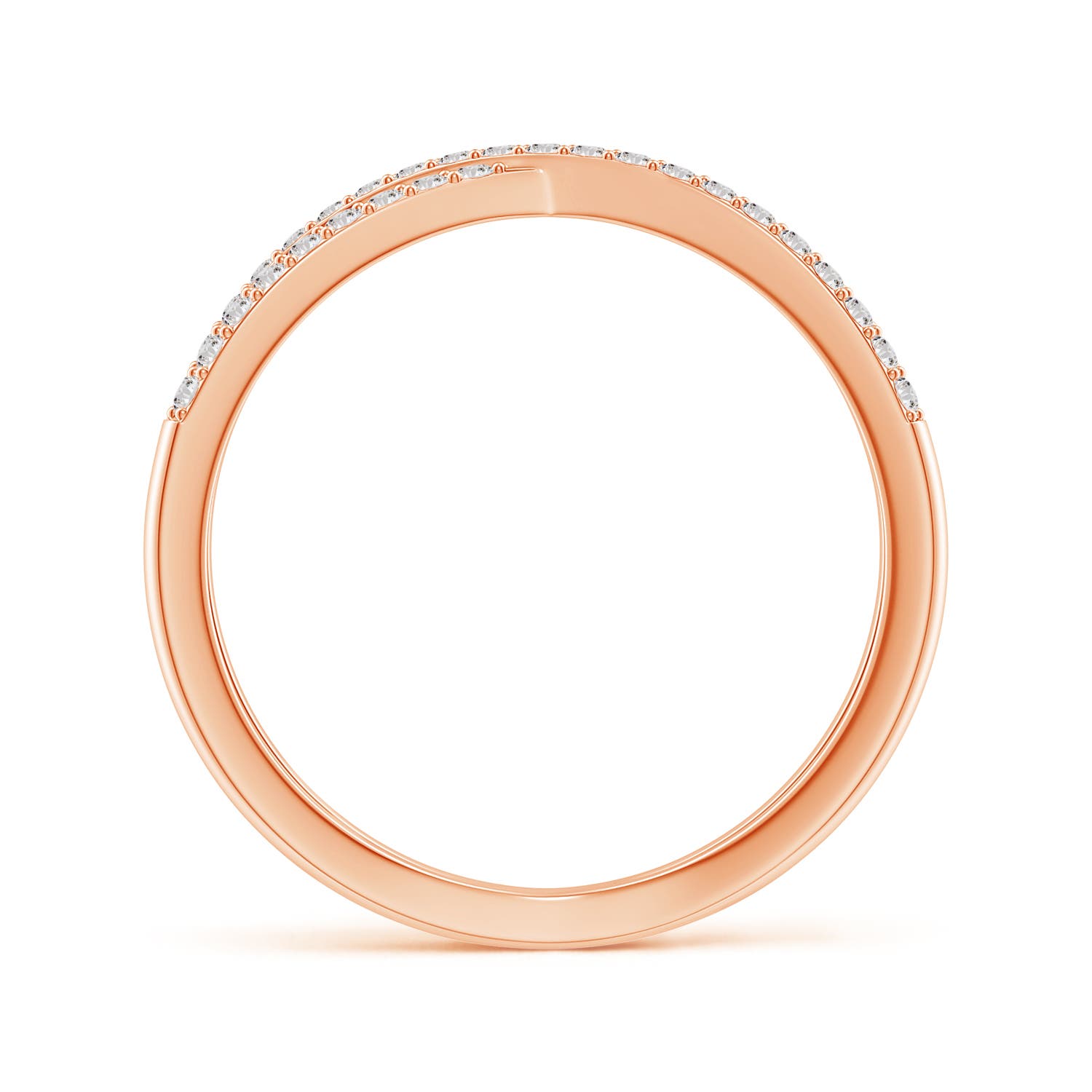 I-J, I1-I2 / 0.27 CT / 14 KT Rose Gold