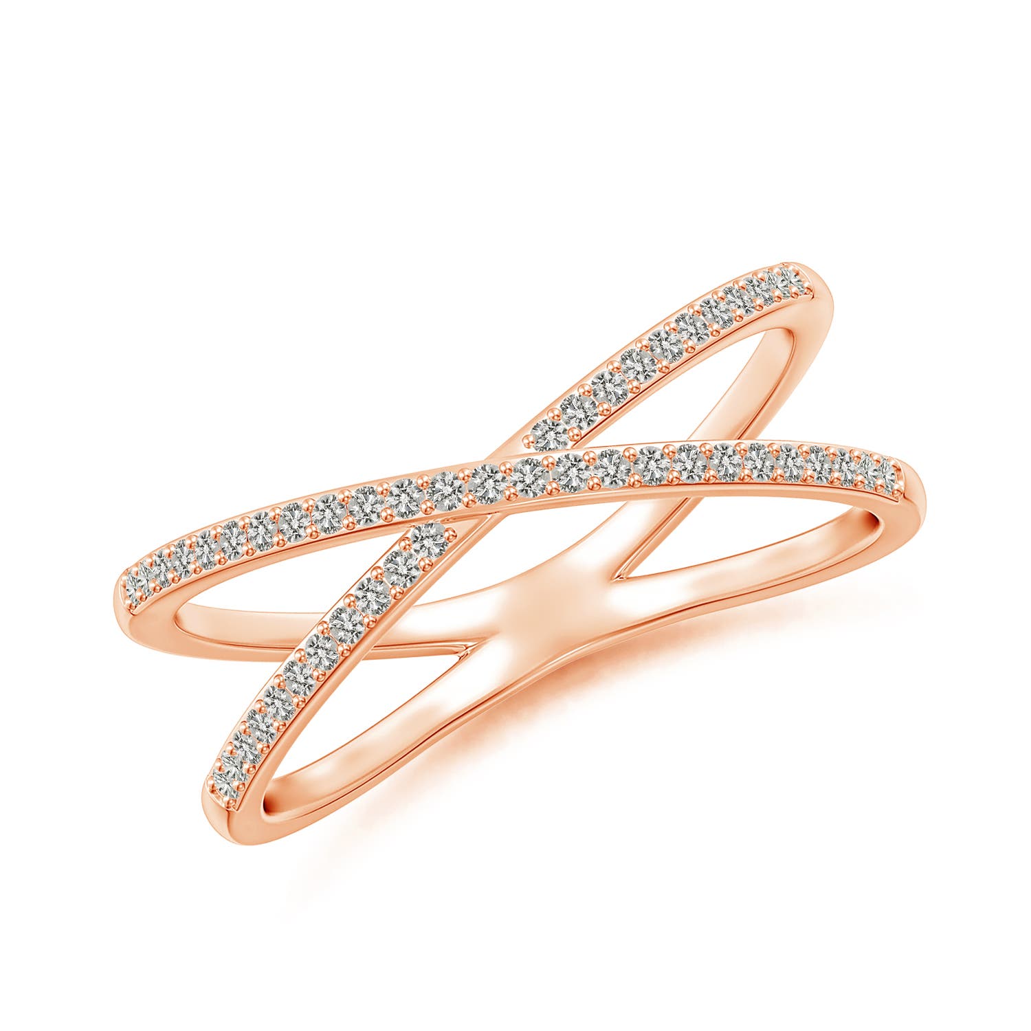 K, I3 / 0.16 CT / 14 KT Rose Gold