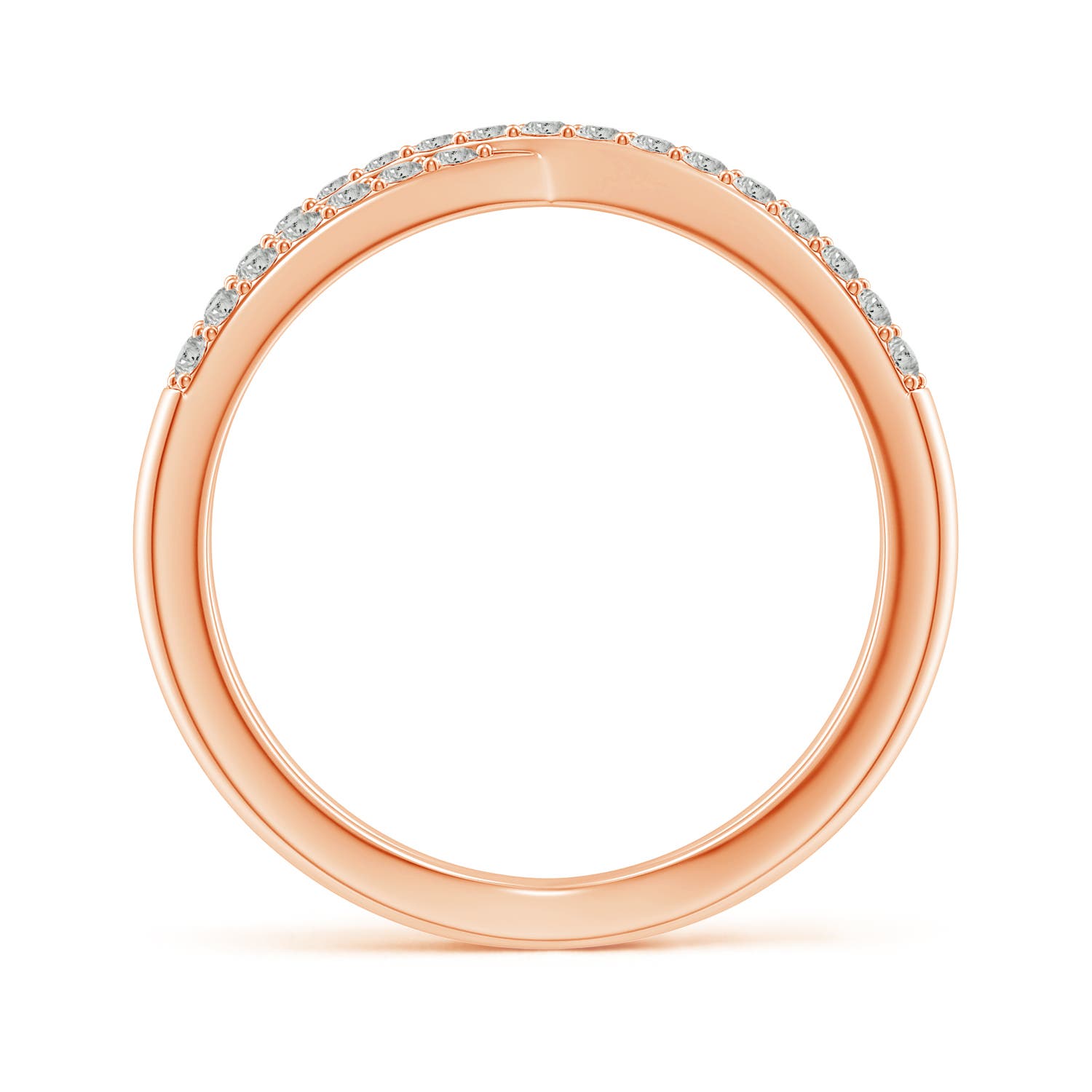 K, I3 / 0.34 CT / 14 KT Rose Gold