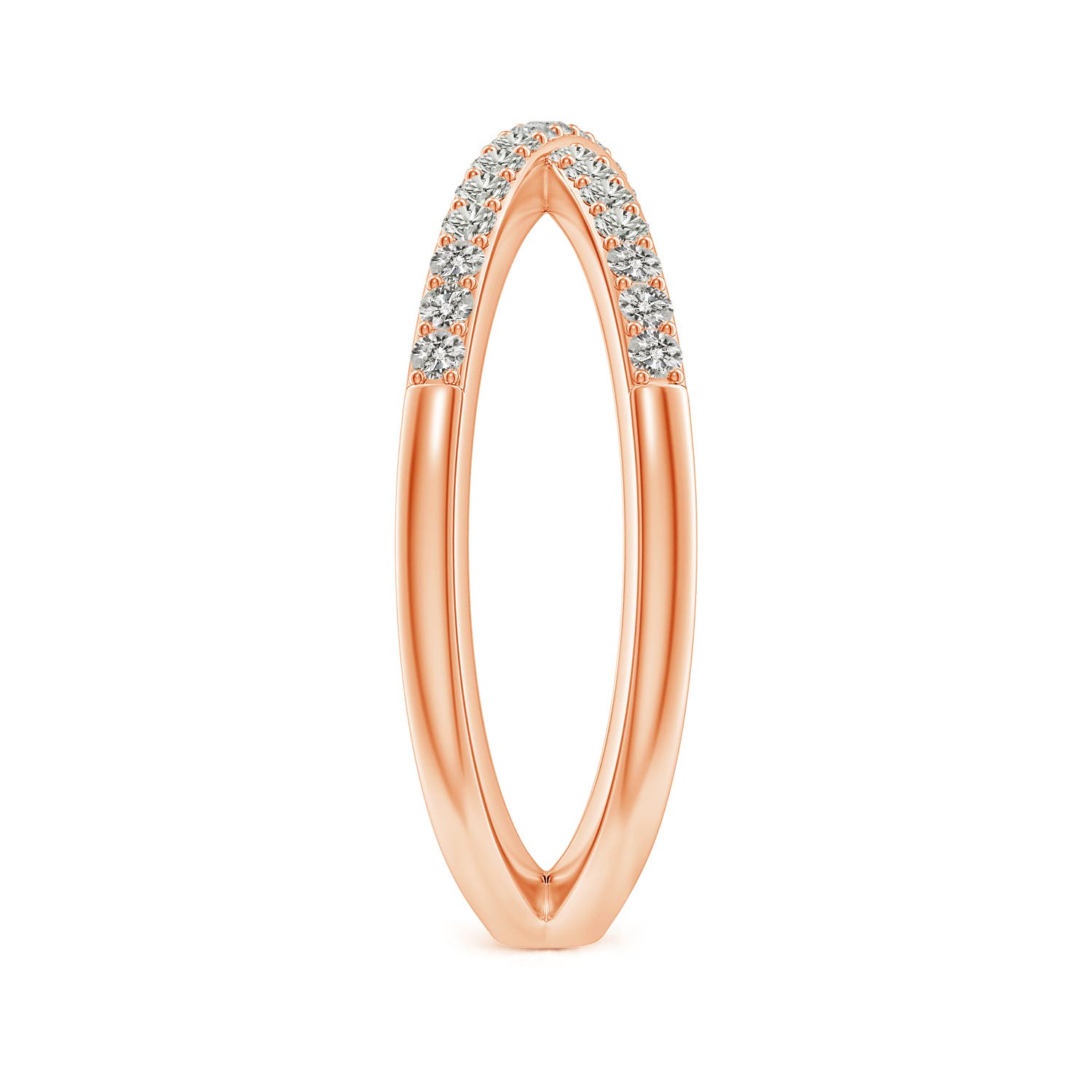 K, I3 / 0.34 CT / 14 KT Rose Gold