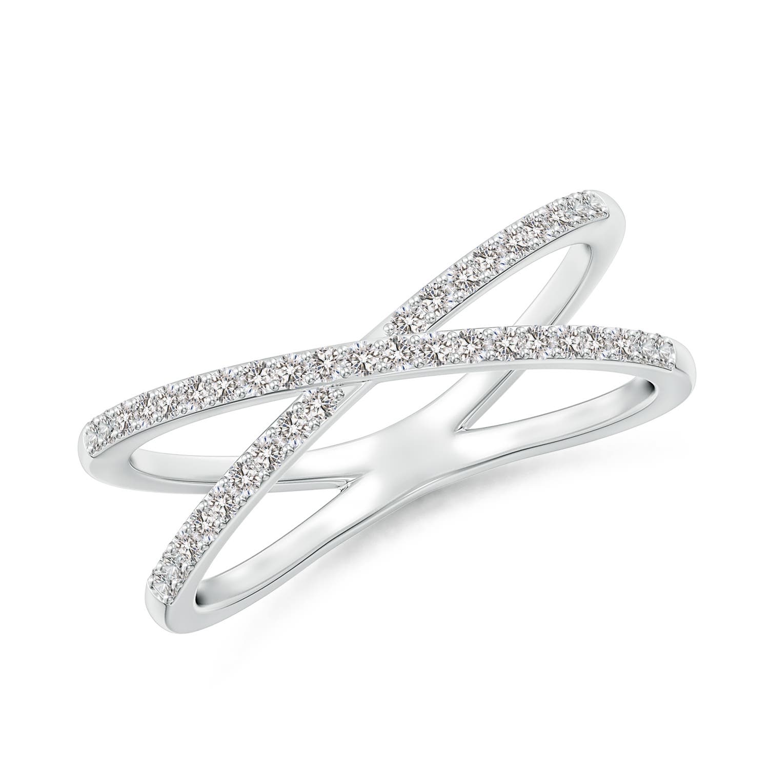 I-J, I1-I2 / 0.27 CT / 14 KT White Gold