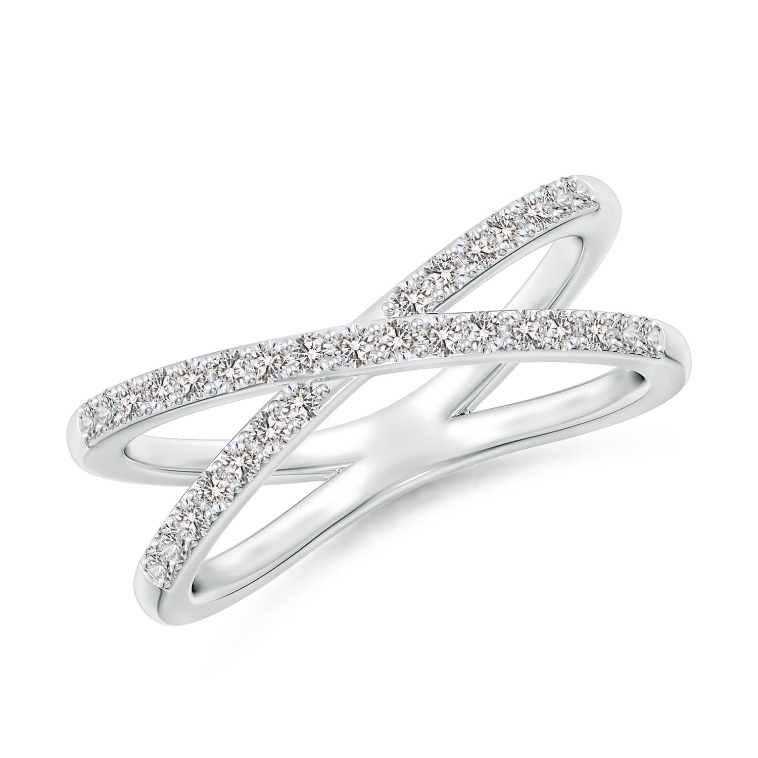 I-J, I1-I2 / 0.34 CT / 14 KT White Gold