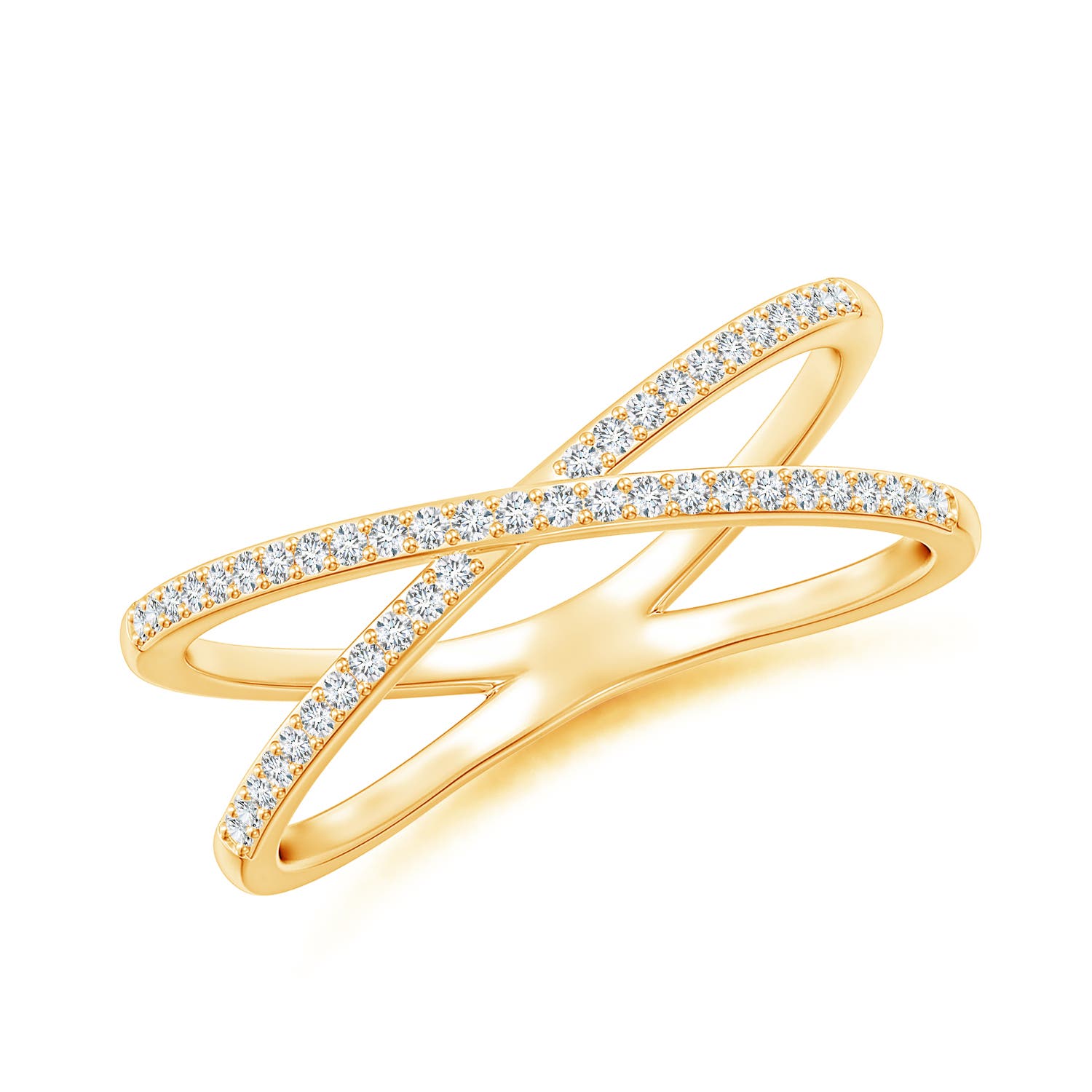 G, VS2 / 0.16 CT / 14 KT Yellow Gold