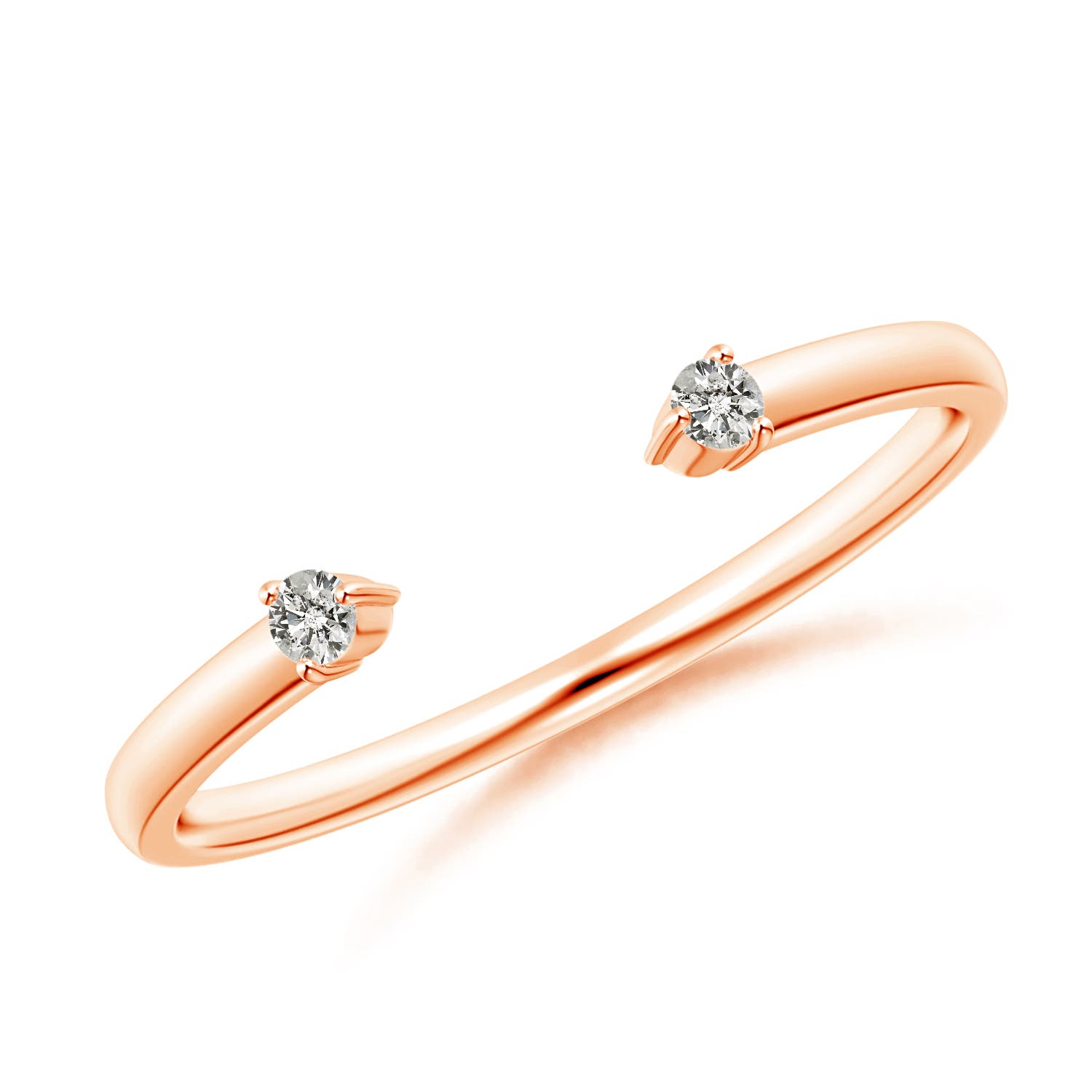 K, I3 / 0.05 CT / 14 KT Rose Gold