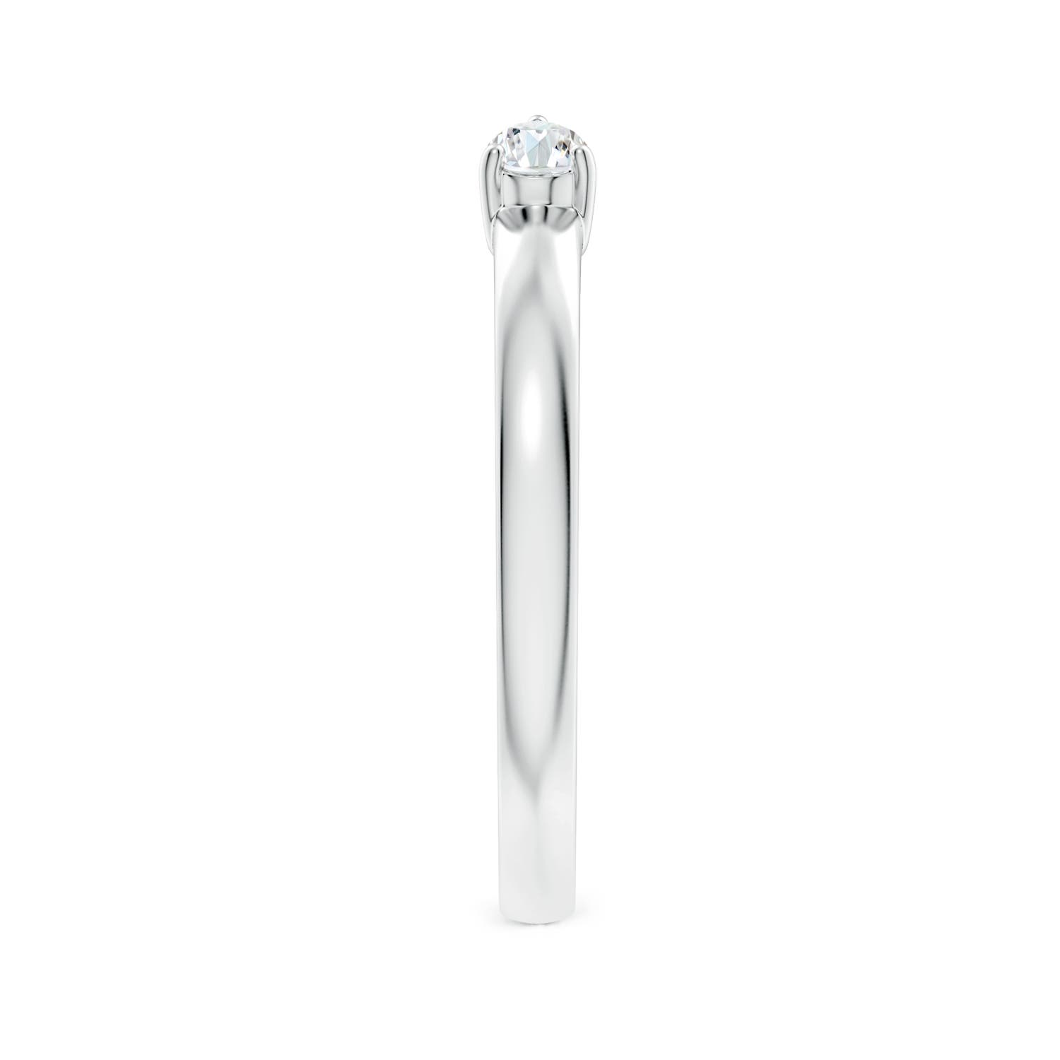 G, VS2 / 0.16 CT / 14 KT White Gold