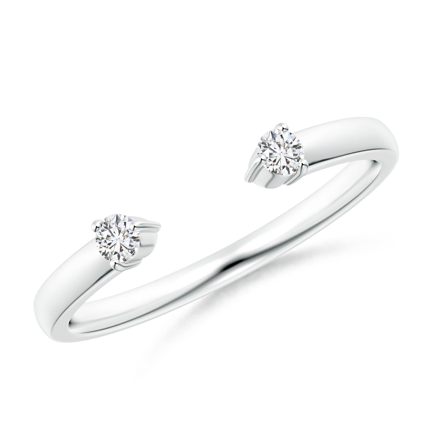 H, SI2 / 0.1 CT / 14 KT White Gold