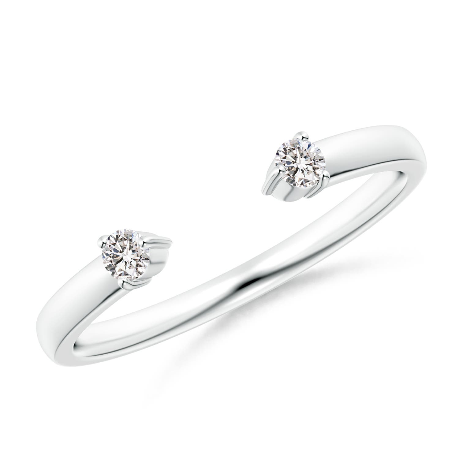 I-J, I1-I2 / 0.1 CT / 14 KT White Gold