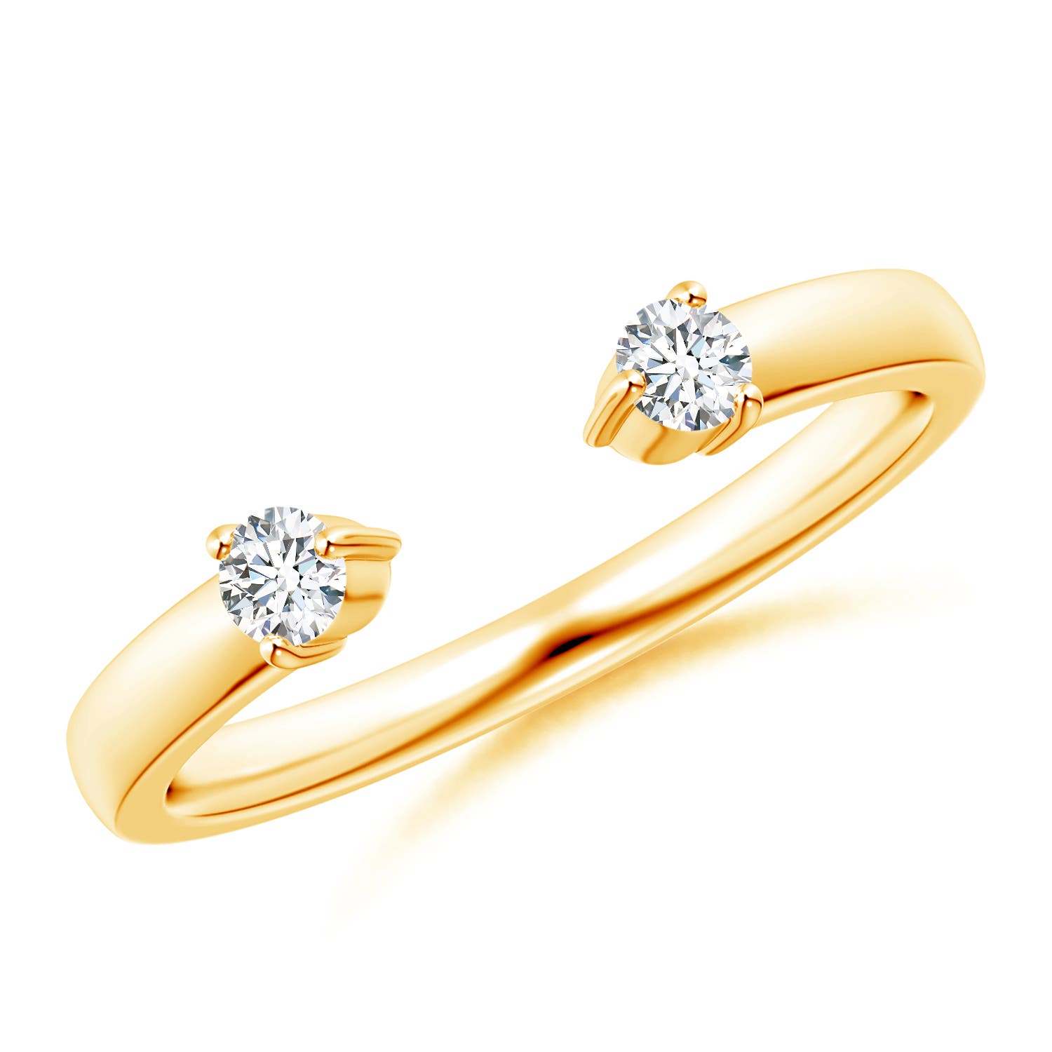 G, VS2 / 0.16 CT / 14 KT Yellow Gold