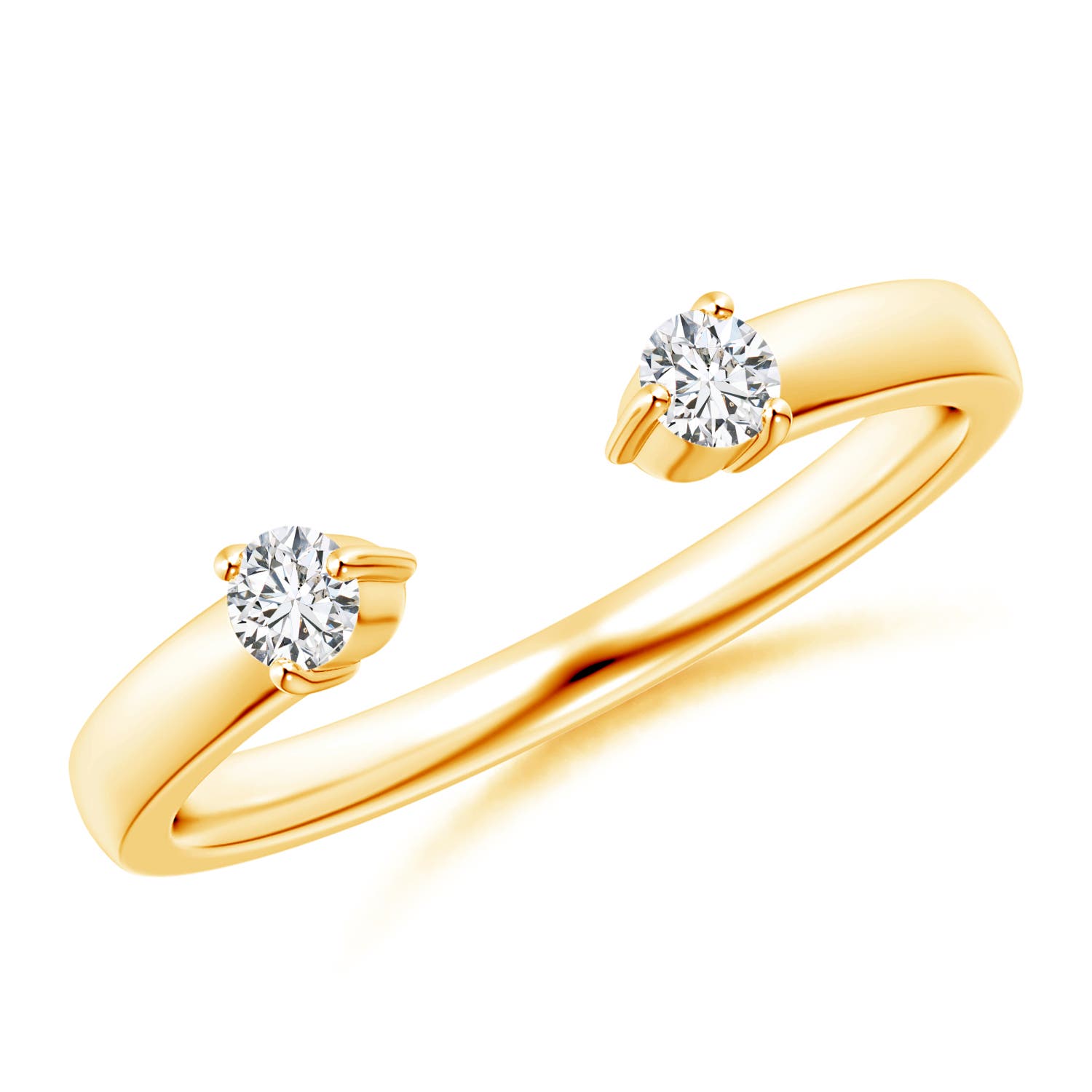 H, SI2 / 0.16 CT / 14 KT Yellow Gold