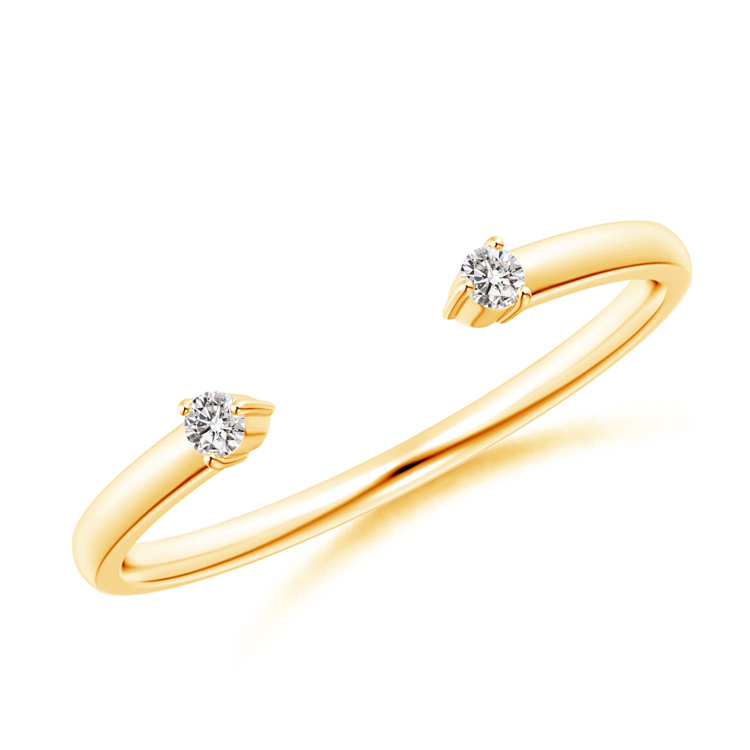 I-J, I1-I2 / 0.05 CT / 14 KT Yellow Gold