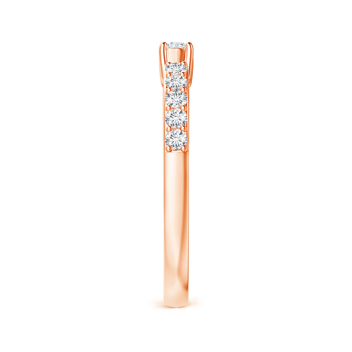 G, VS2 / 0.2 CT / 14 KT Rose Gold