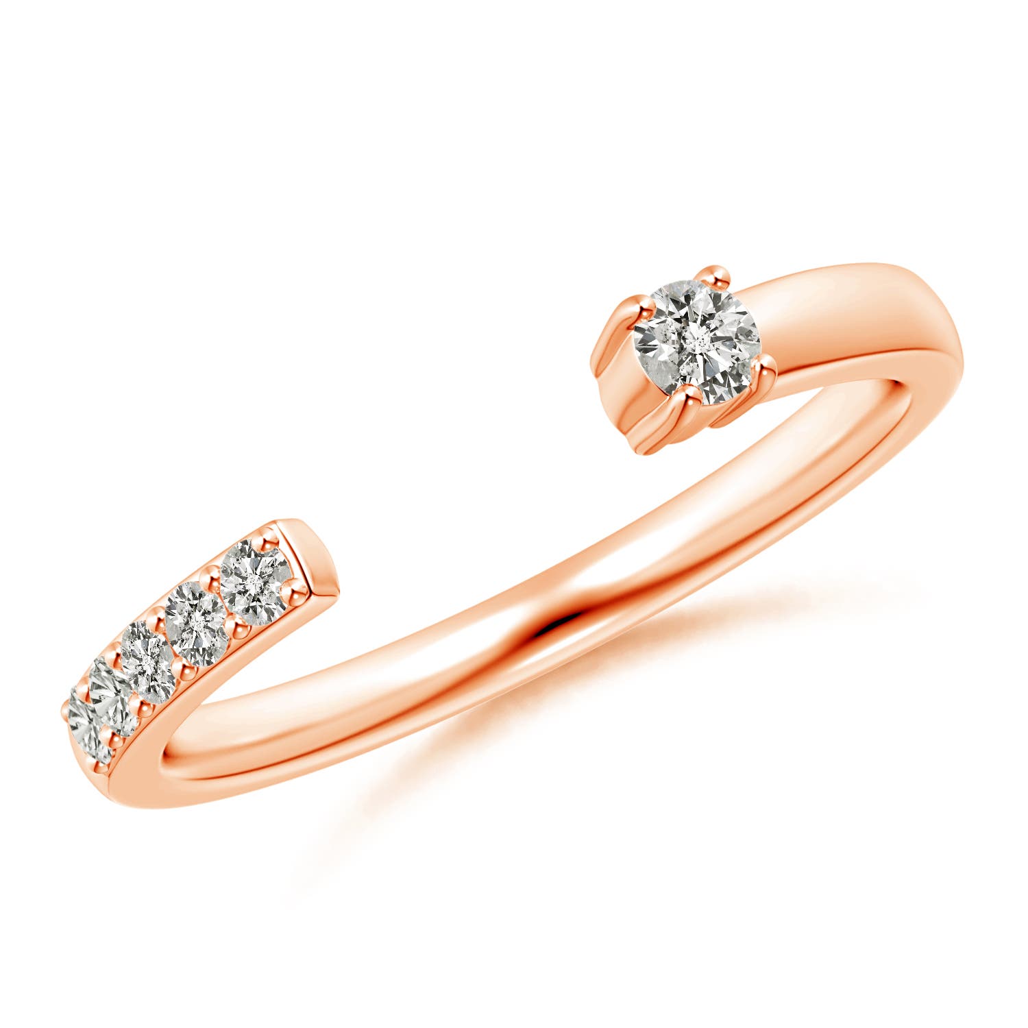 K, I3 / 0.2 CT / 14 KT Rose Gold