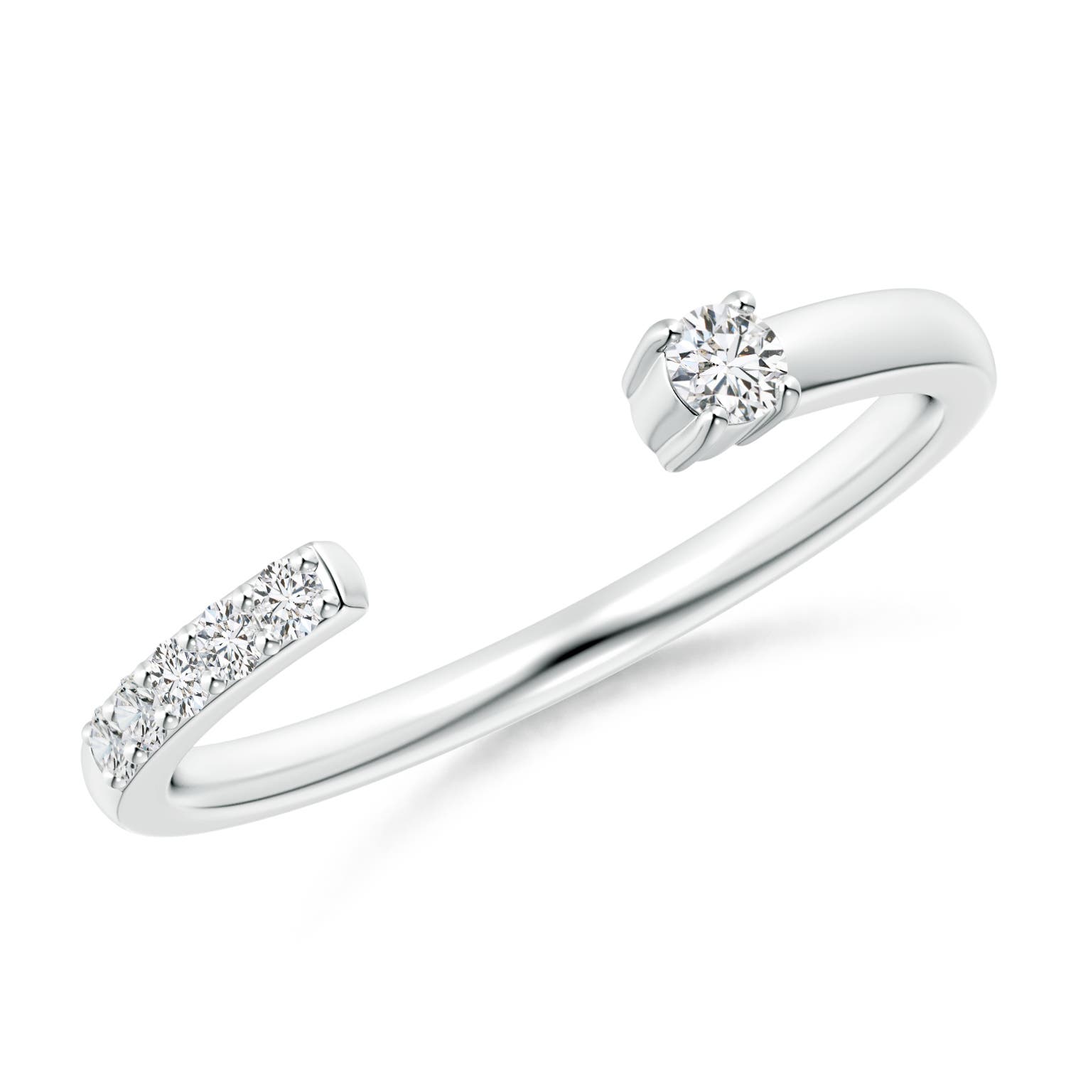 H, SI2 / 0.15 CT / 14 KT White Gold