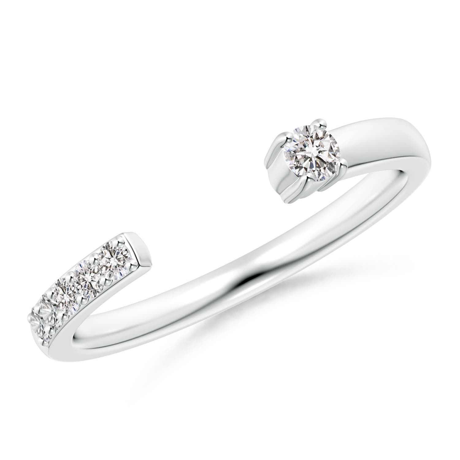 I-J, I1-I2 / 0.2 CT / 14 KT White Gold