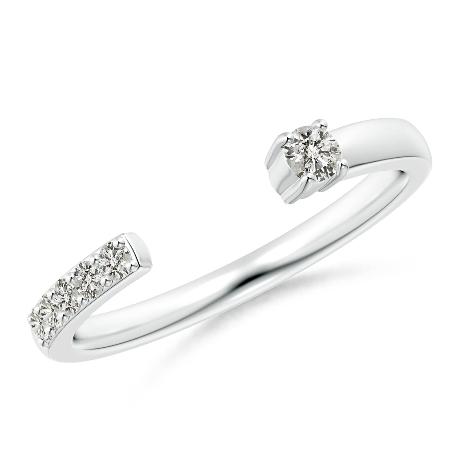 K, I3 / 0.2 CT / 14 KT White Gold