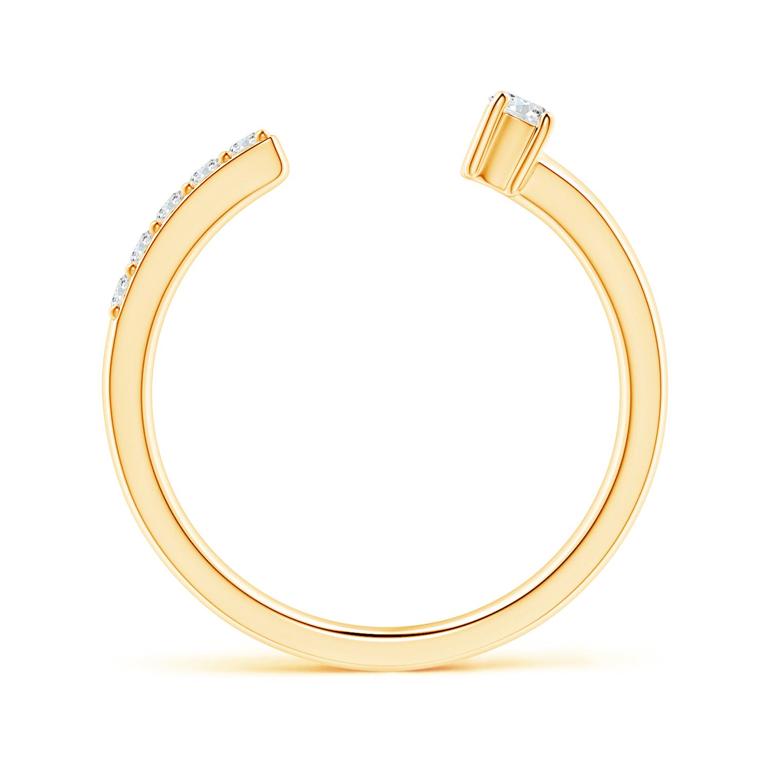 G, VS2 / 0.2 CT / 14 KT Yellow Gold