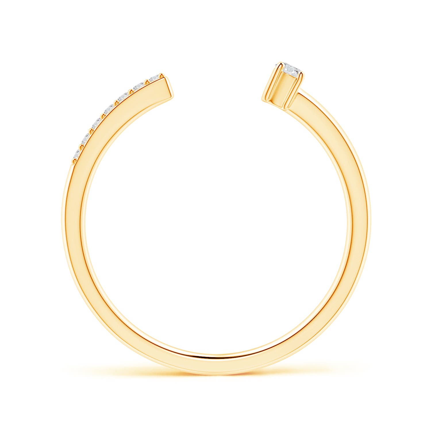 H, SI2 / 0.1 CT / 14 KT Yellow Gold