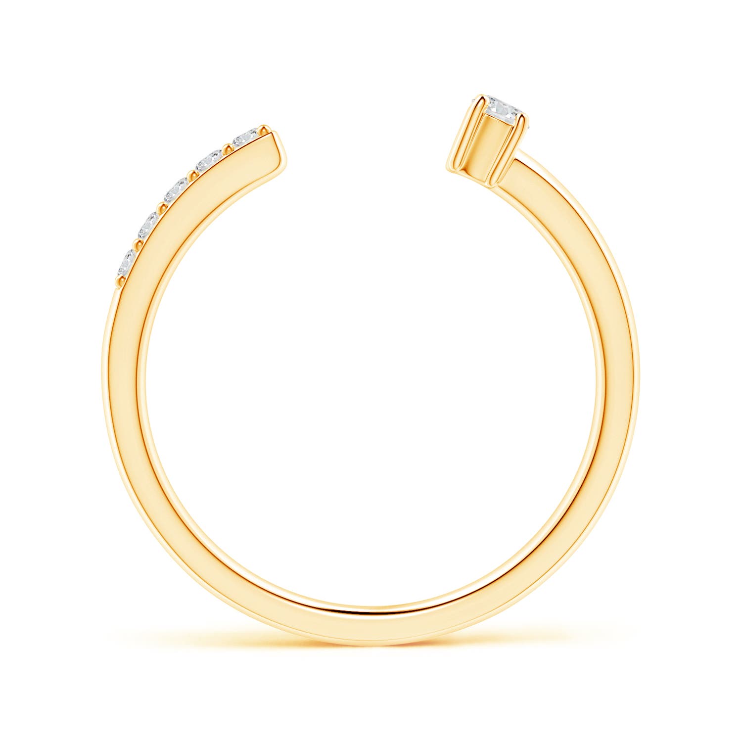 H, SI2 / 0.15 CT / 14 KT Yellow Gold