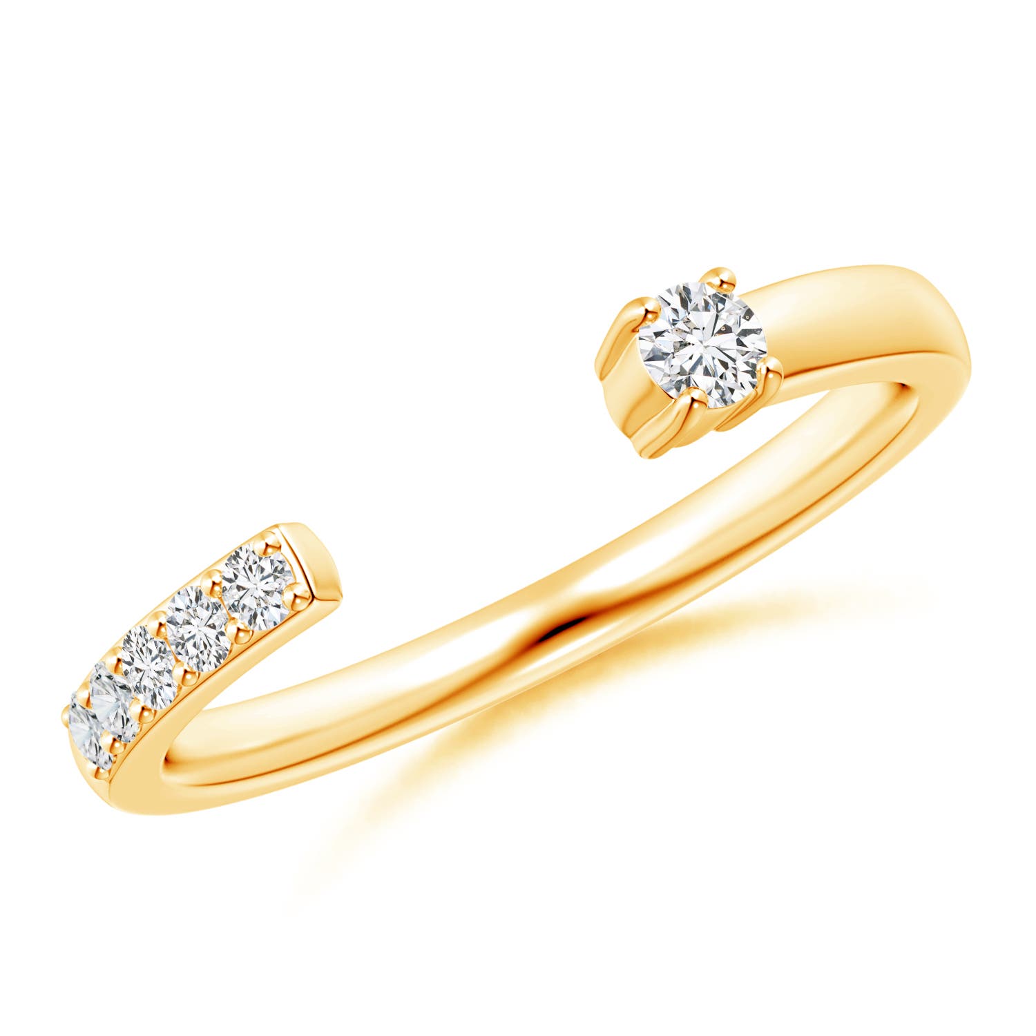 H, SI2 / 0.2 CT / 14 KT Yellow Gold