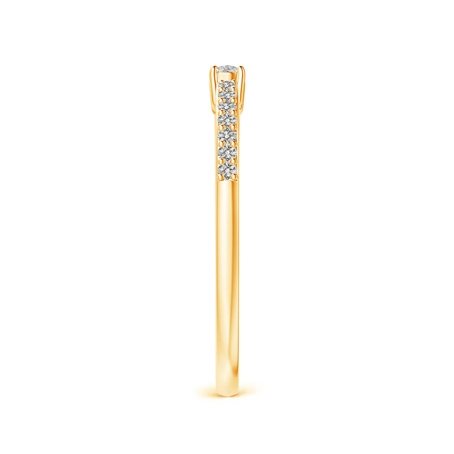 K, I3 / 0.1 CT / 14 KT Yellow Gold