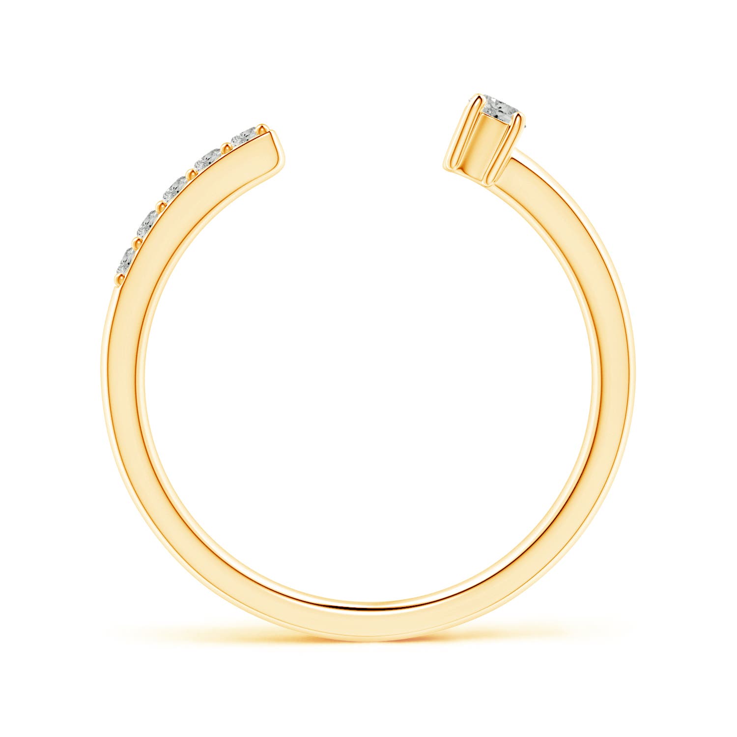 K, I3 / 0.15 CT / 14 KT Yellow Gold