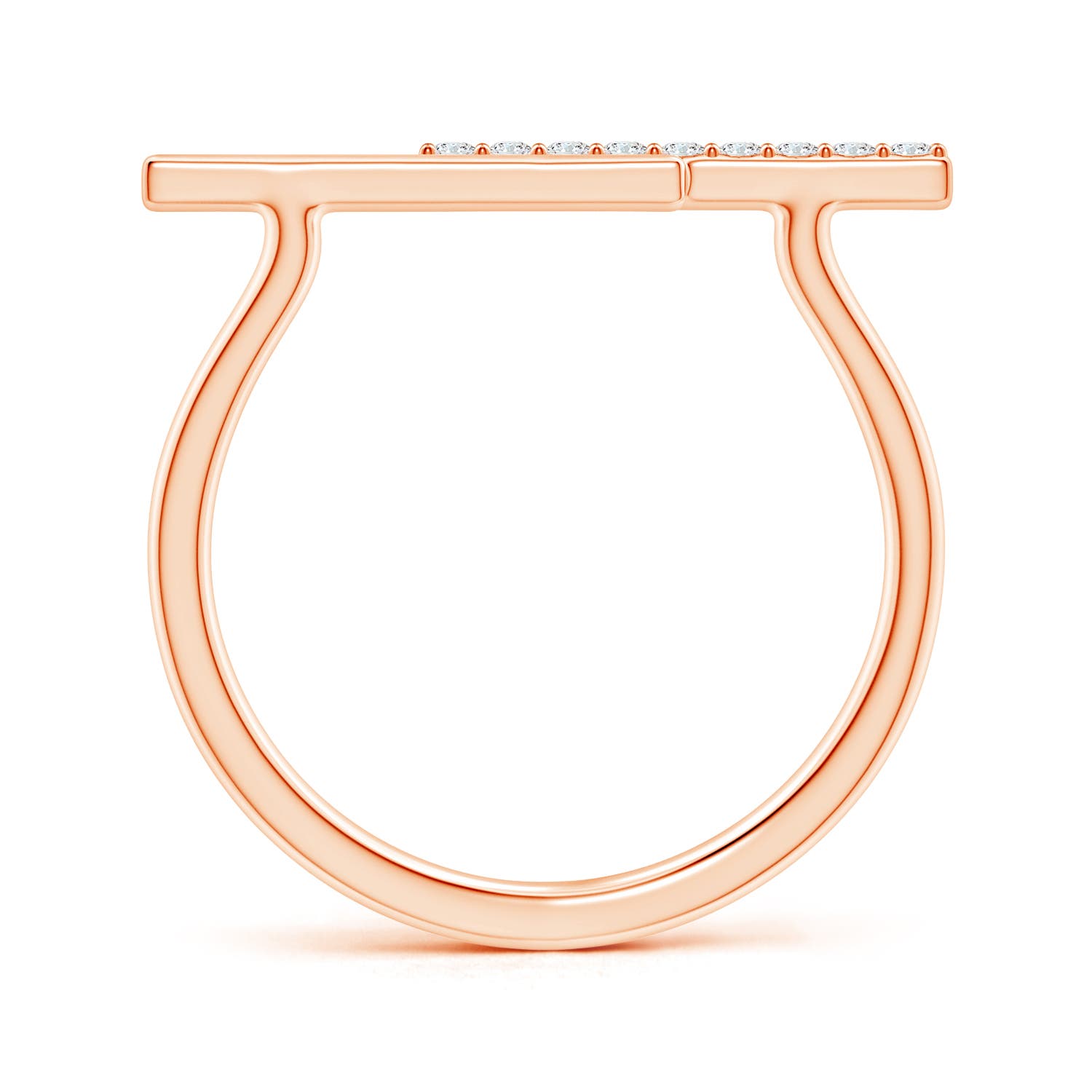 G, VS2 / 0.09 CT / 14 KT Rose Gold