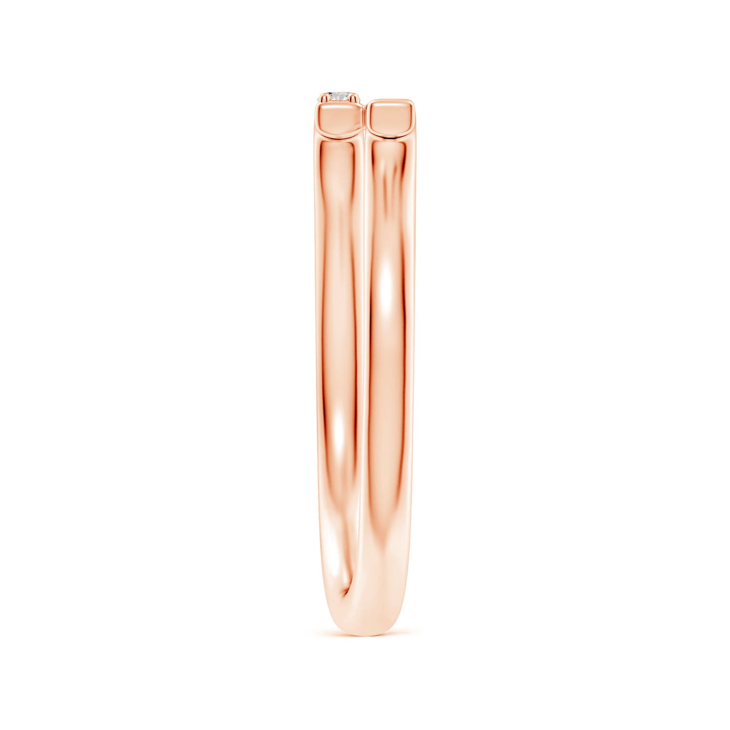 I-J, I1-I2 / 0.11 CT / 14 KT Rose Gold