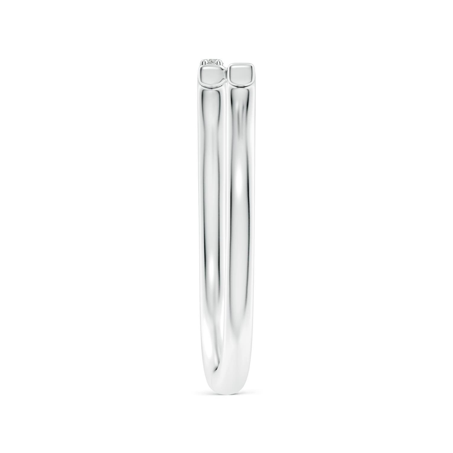 K, I3 / 0.09 CT / 14 KT White Gold