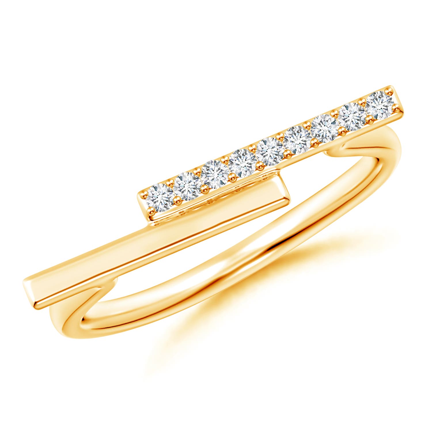 G, VS2 / 0.09 CT / 14 KT Yellow Gold