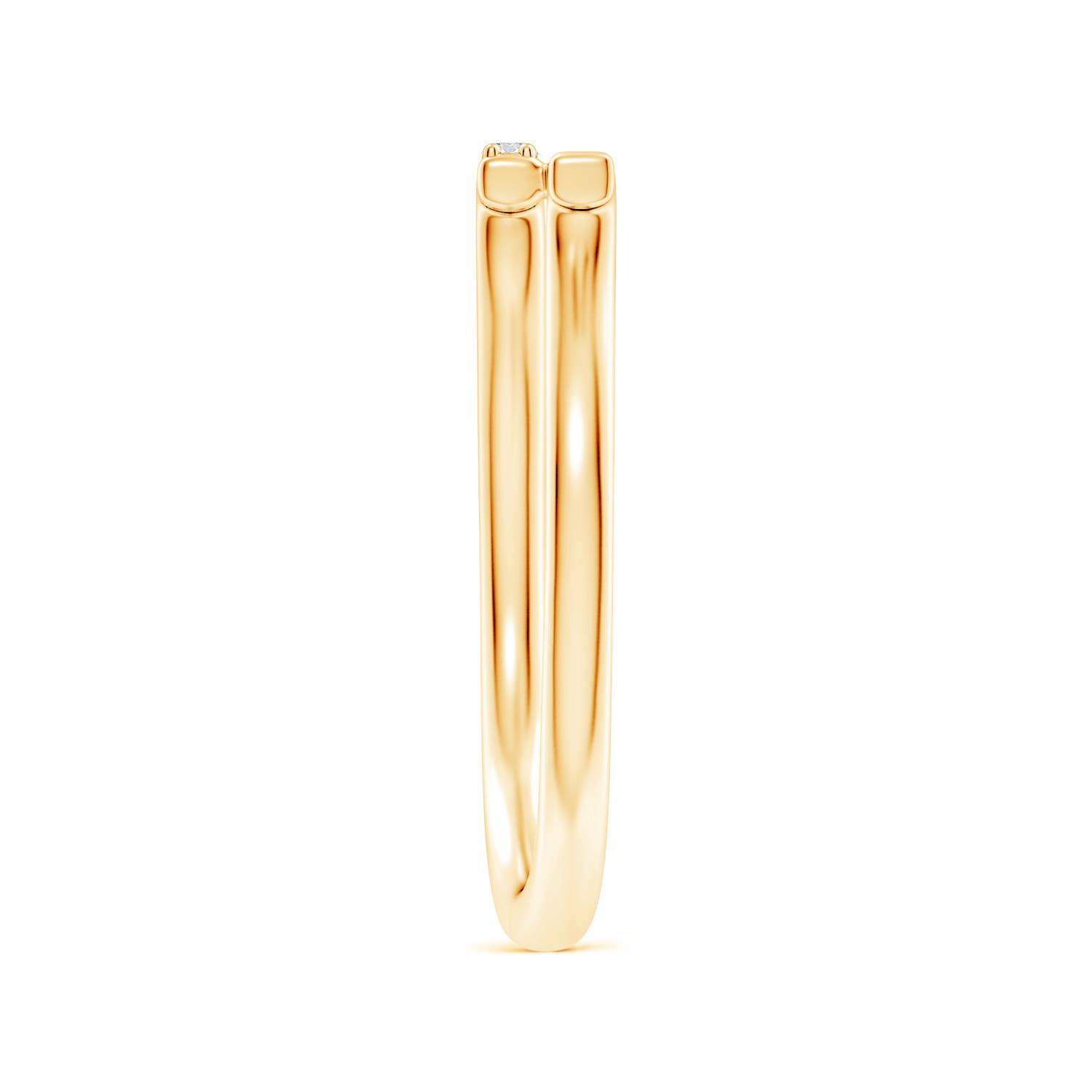 H, SI2 / 0.09 CT / 14 KT Yellow Gold