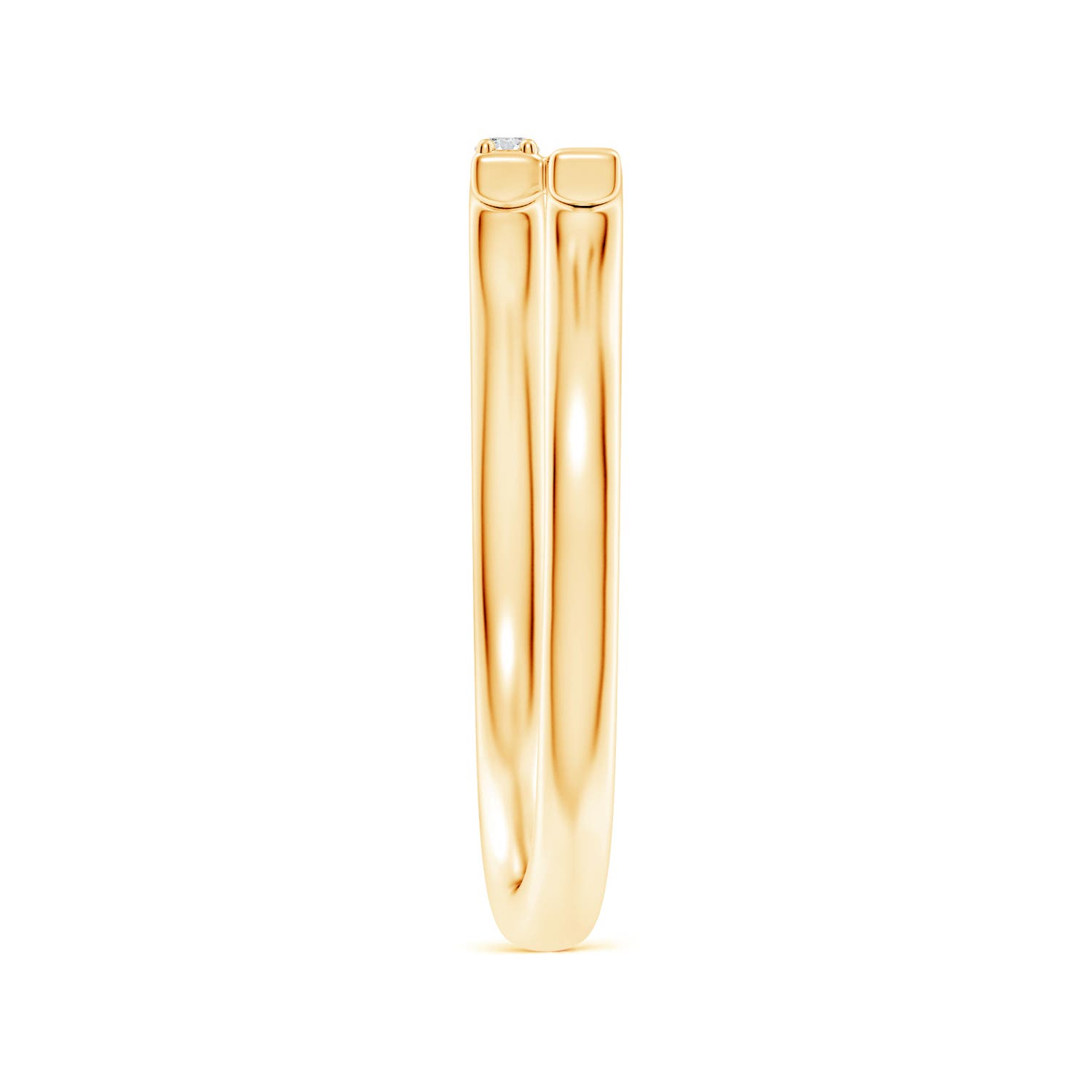 H, SI2 / 0.11 CT / 14 KT Yellow Gold