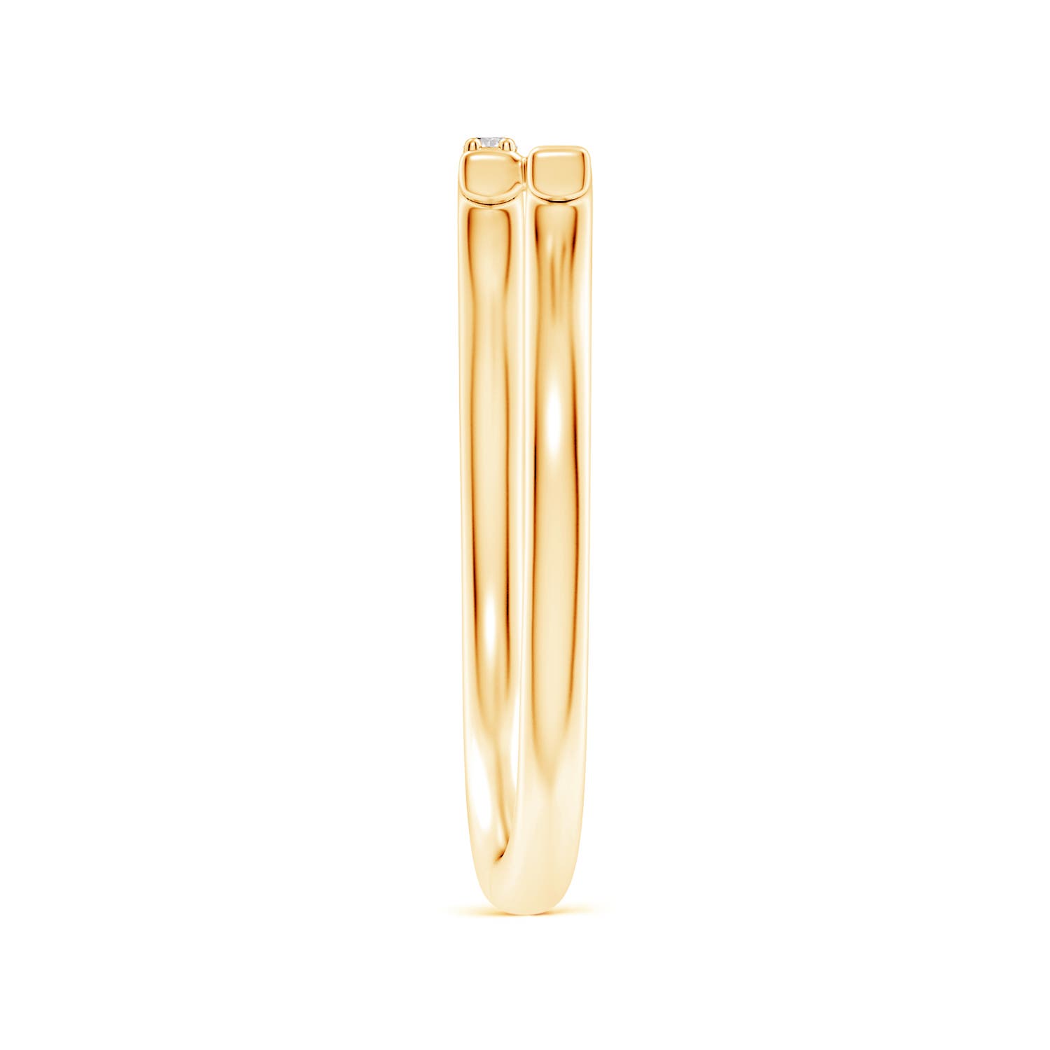 I-J, I1-I2 / 0.09 CT / 14 KT Yellow Gold