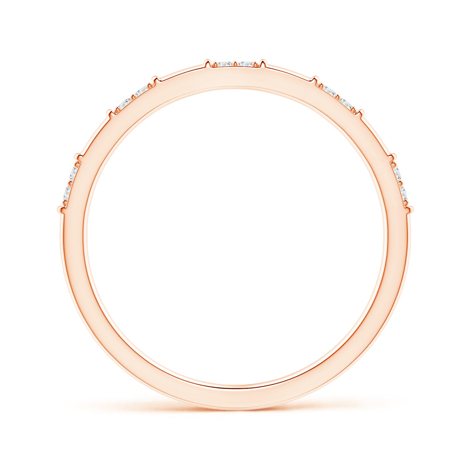 G, VS2 / 0.08 CT / 14 KT Rose Gold