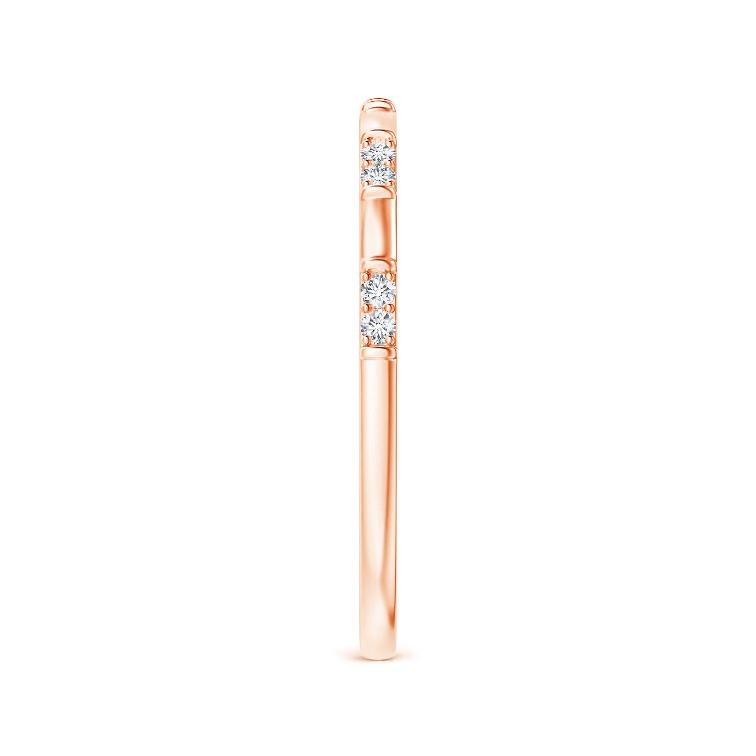 G, VS2 / 0.08 CT / 14 KT Rose Gold