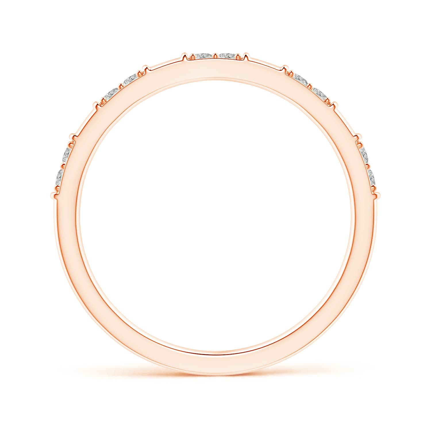 K, I3 / 0.14 CT / 14 KT Rose Gold