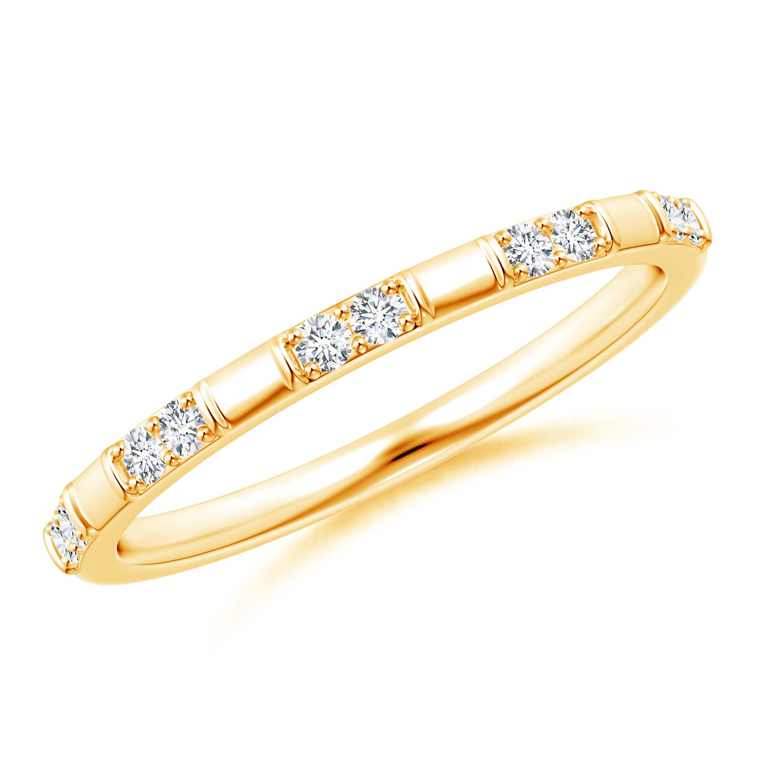 G, VS2 / 0.14 CT / 14 KT Yellow Gold