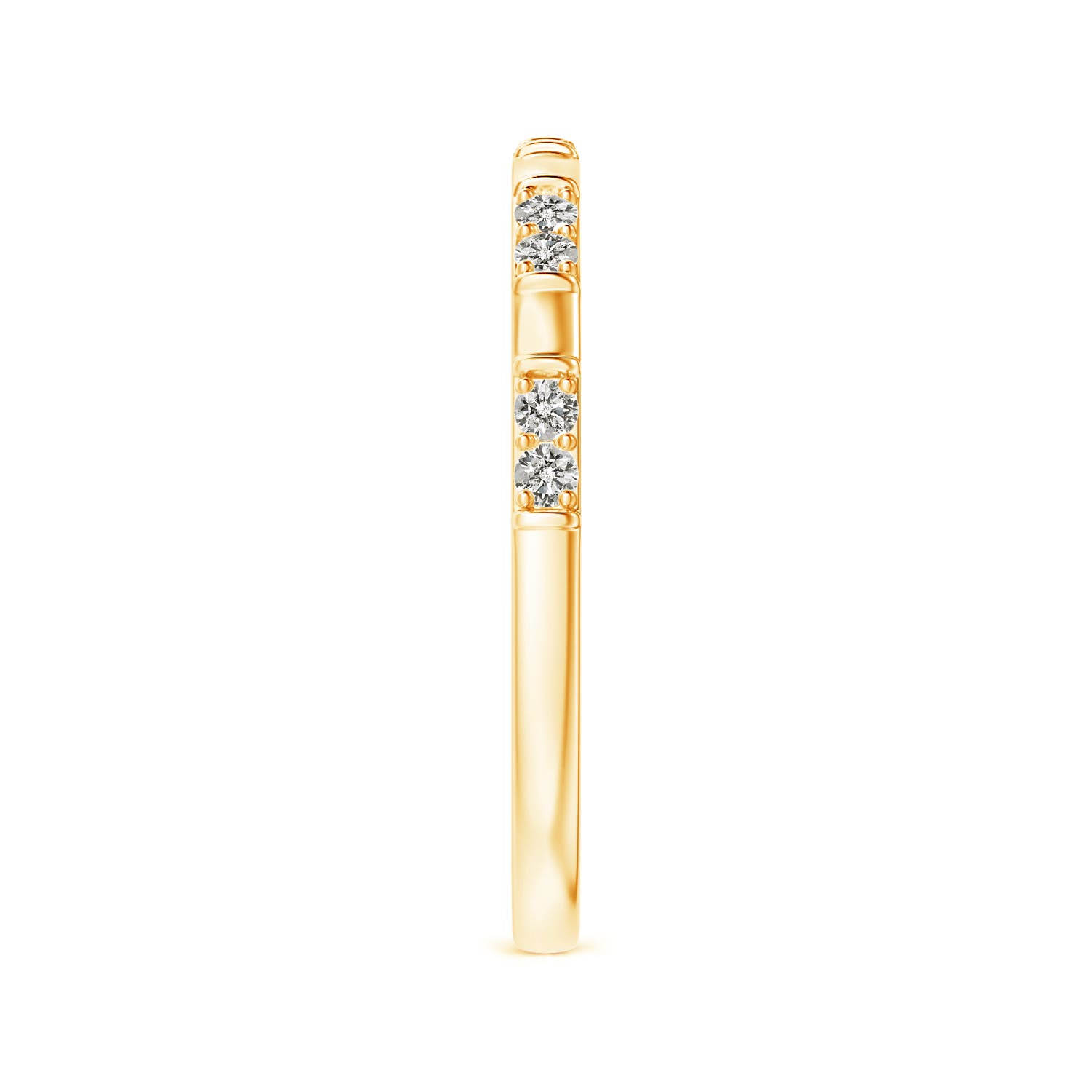 K, I3 / 0.14 CT / 14 KT Yellow Gold