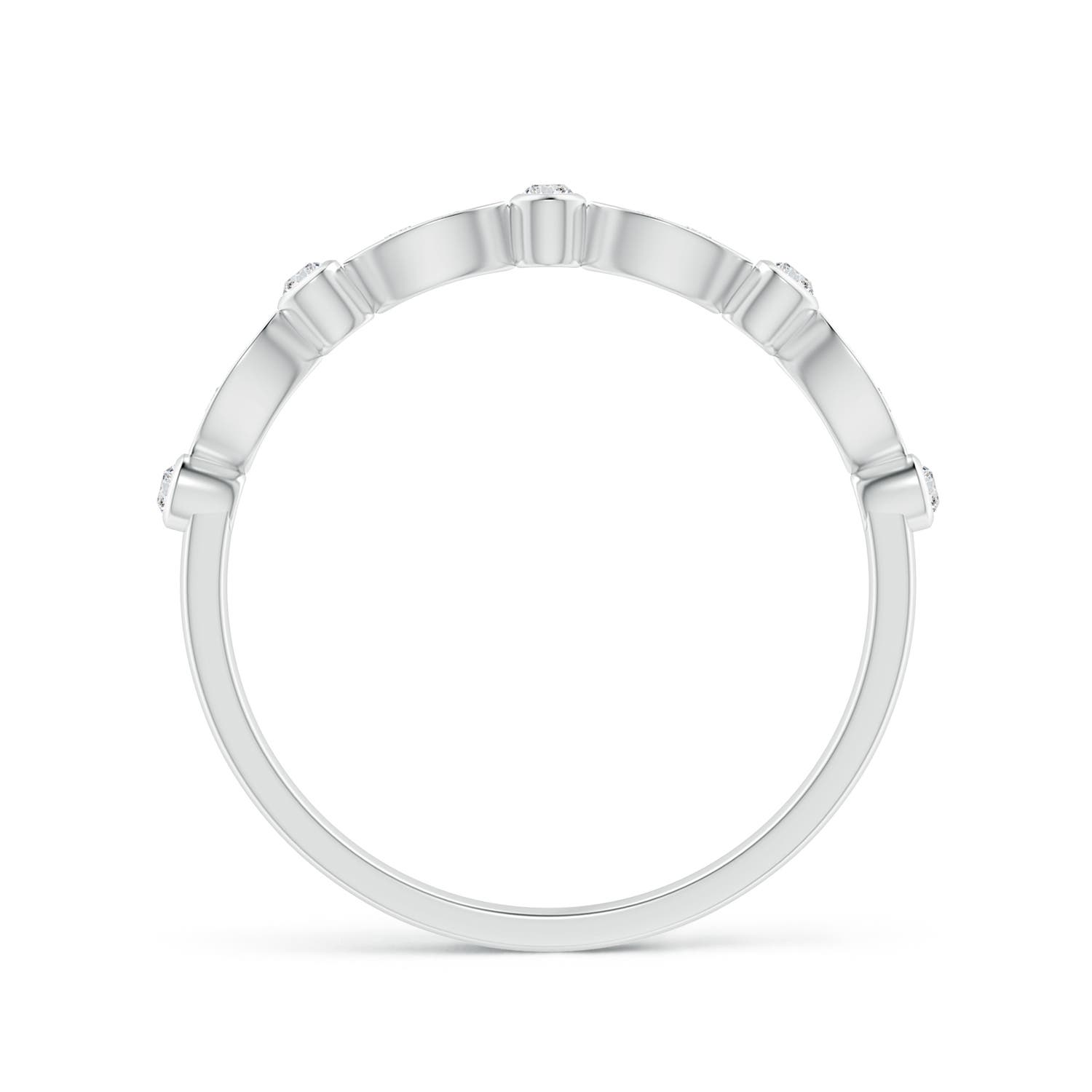 H, SI2 / 0.09 CT / 14 KT White Gold
